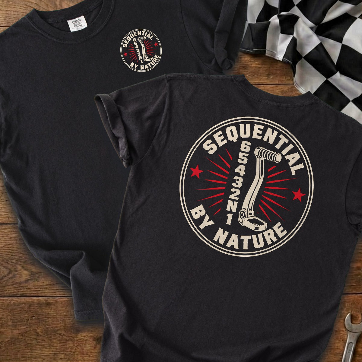Black | Front & Back