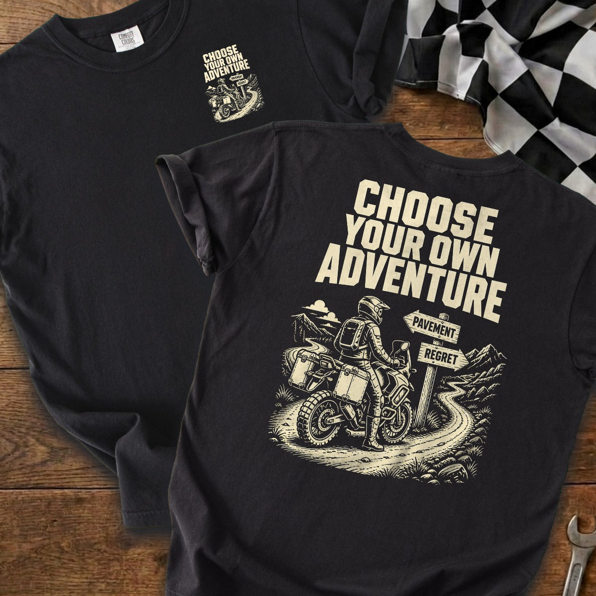 Black | Front & Back