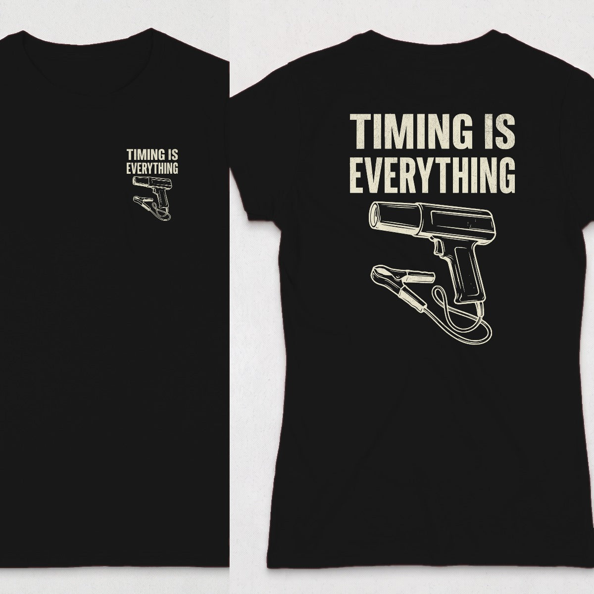 Black | Left Chest + Back