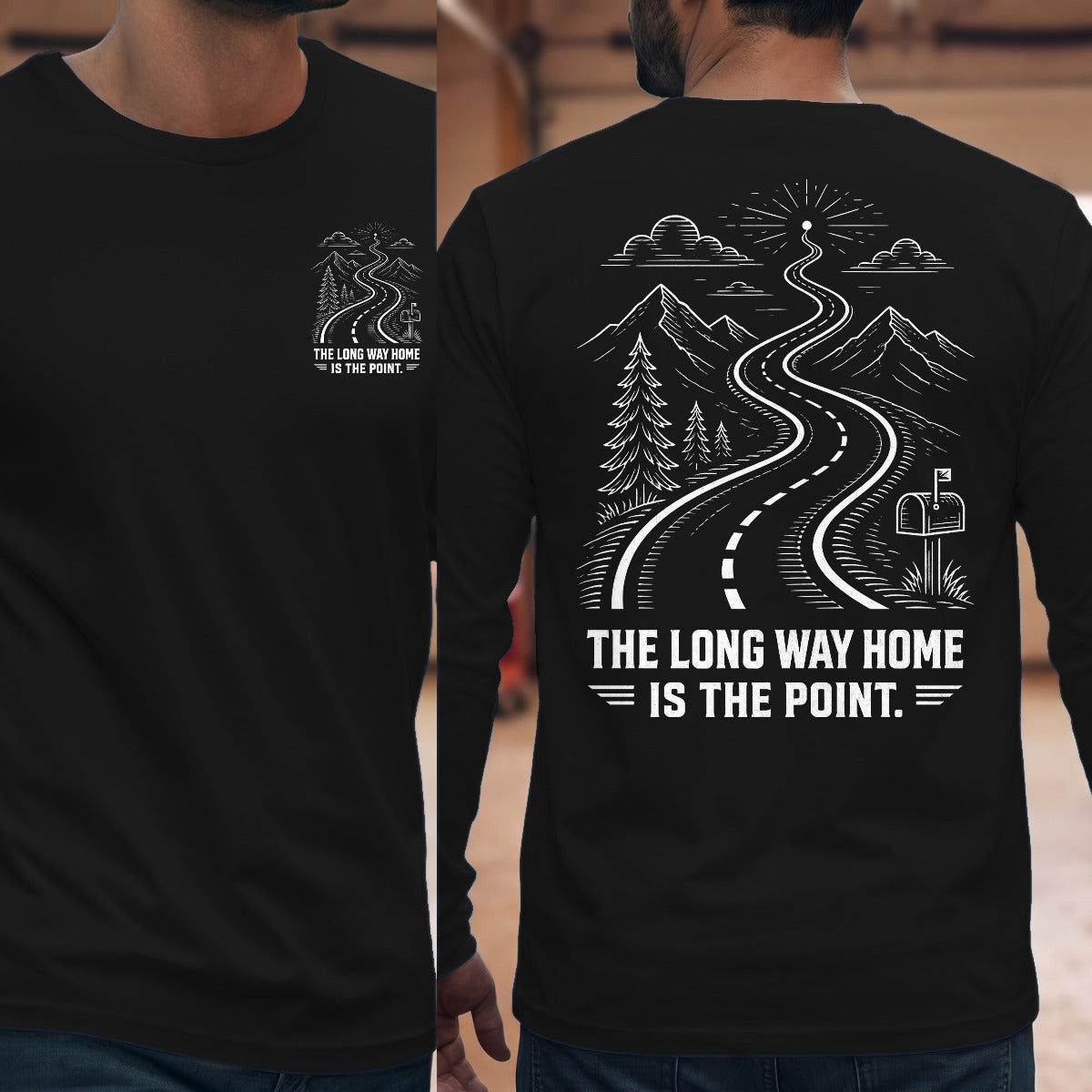 Black | Front & Back