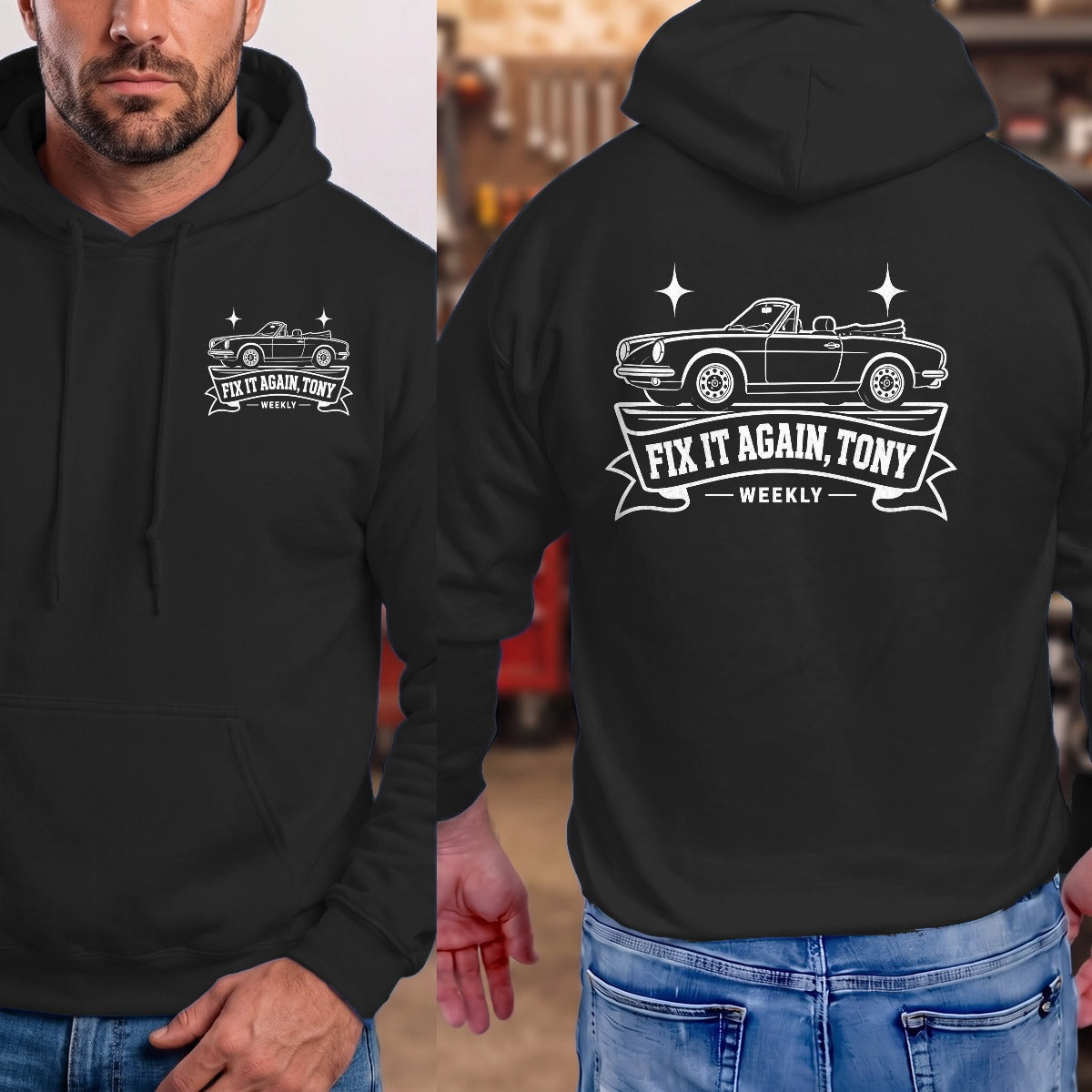 Black | Front & Back