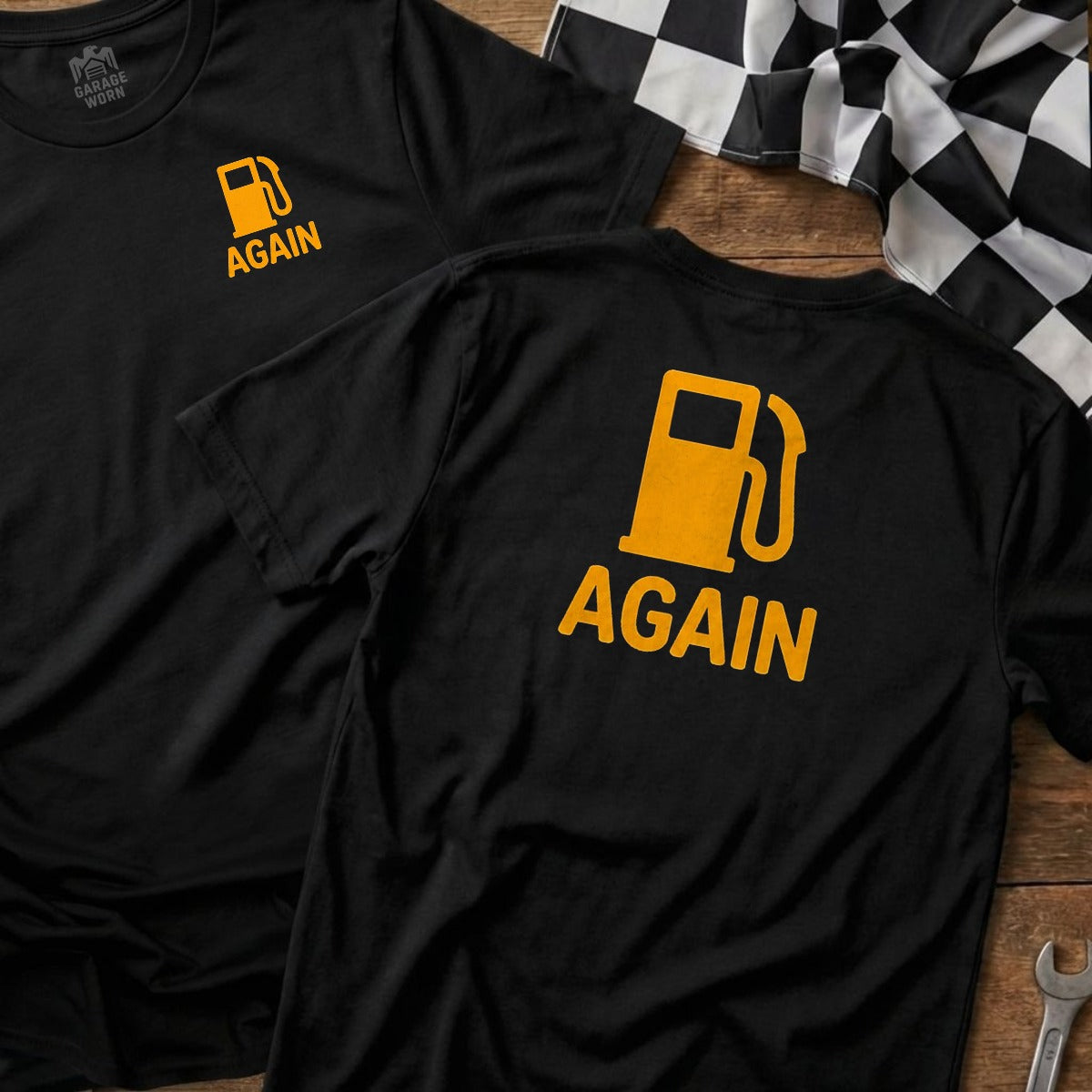 Black | Left Chest + Back