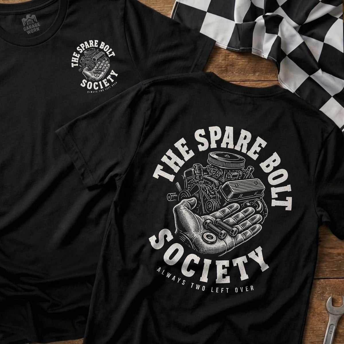 Black | Front & Back