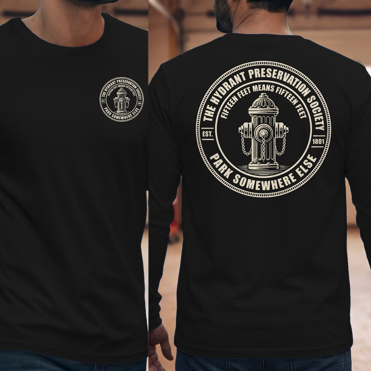 Black | Front & Back
