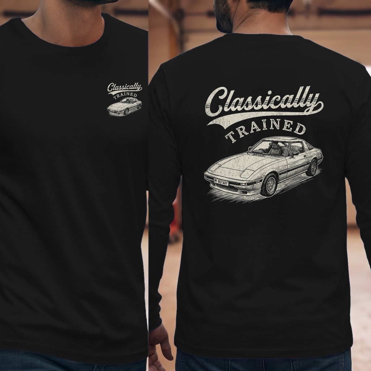 Black | Front & Back