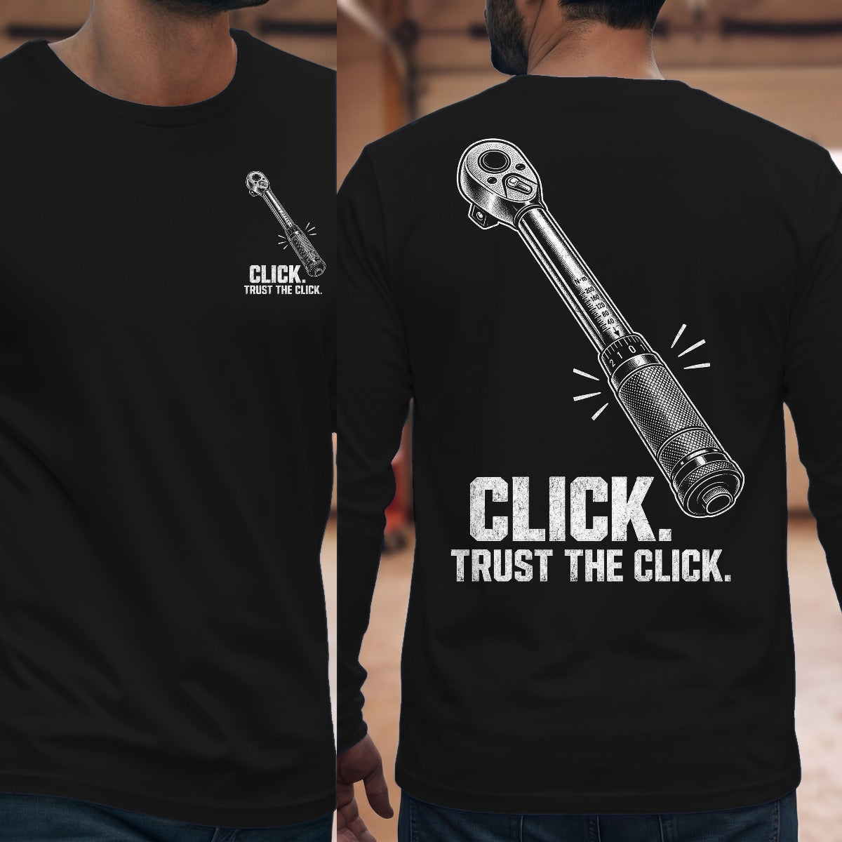 Black | Front & Back