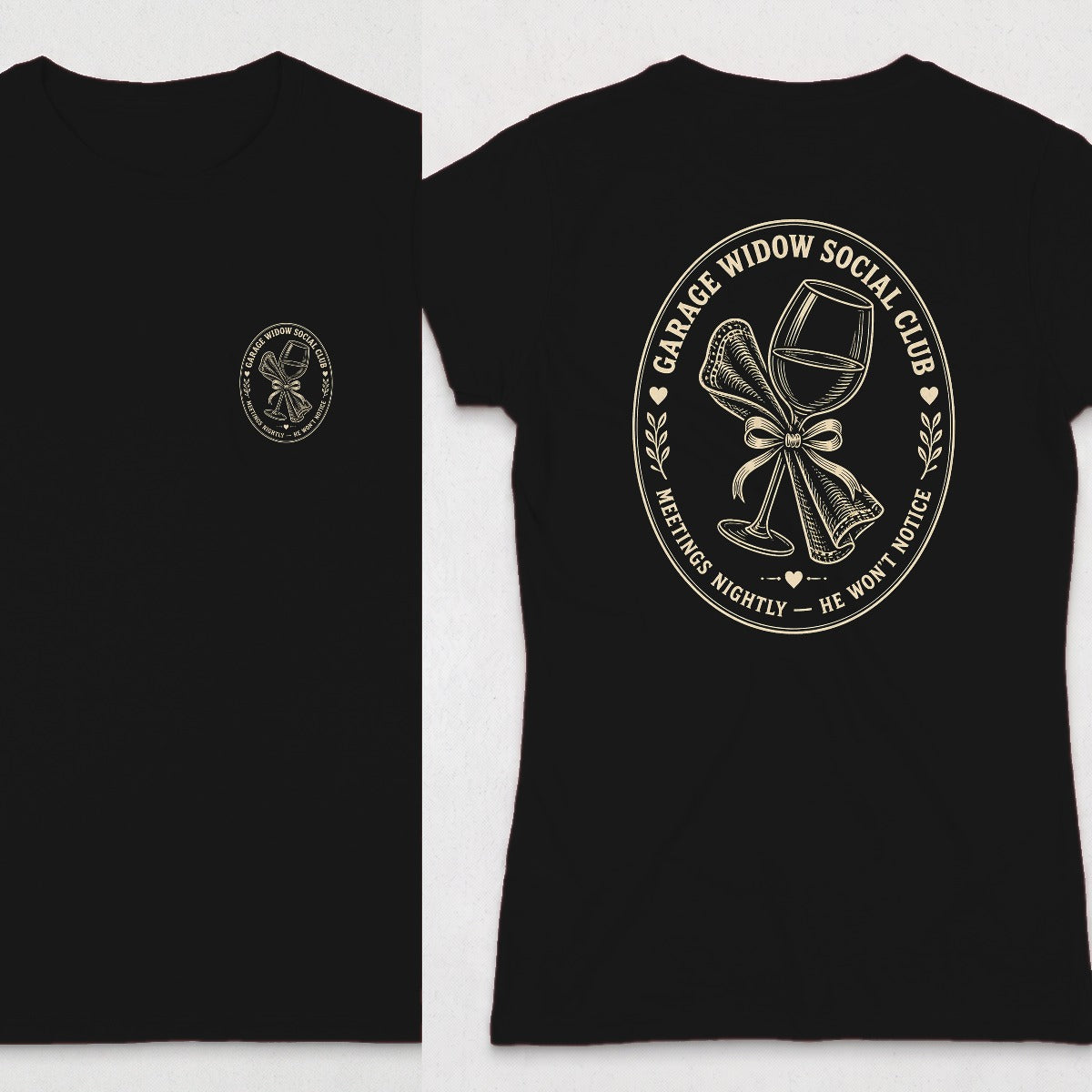 Black | Front & Back