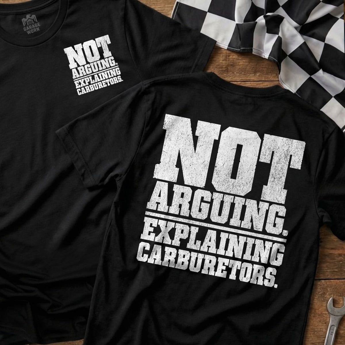 Black | Front & Back