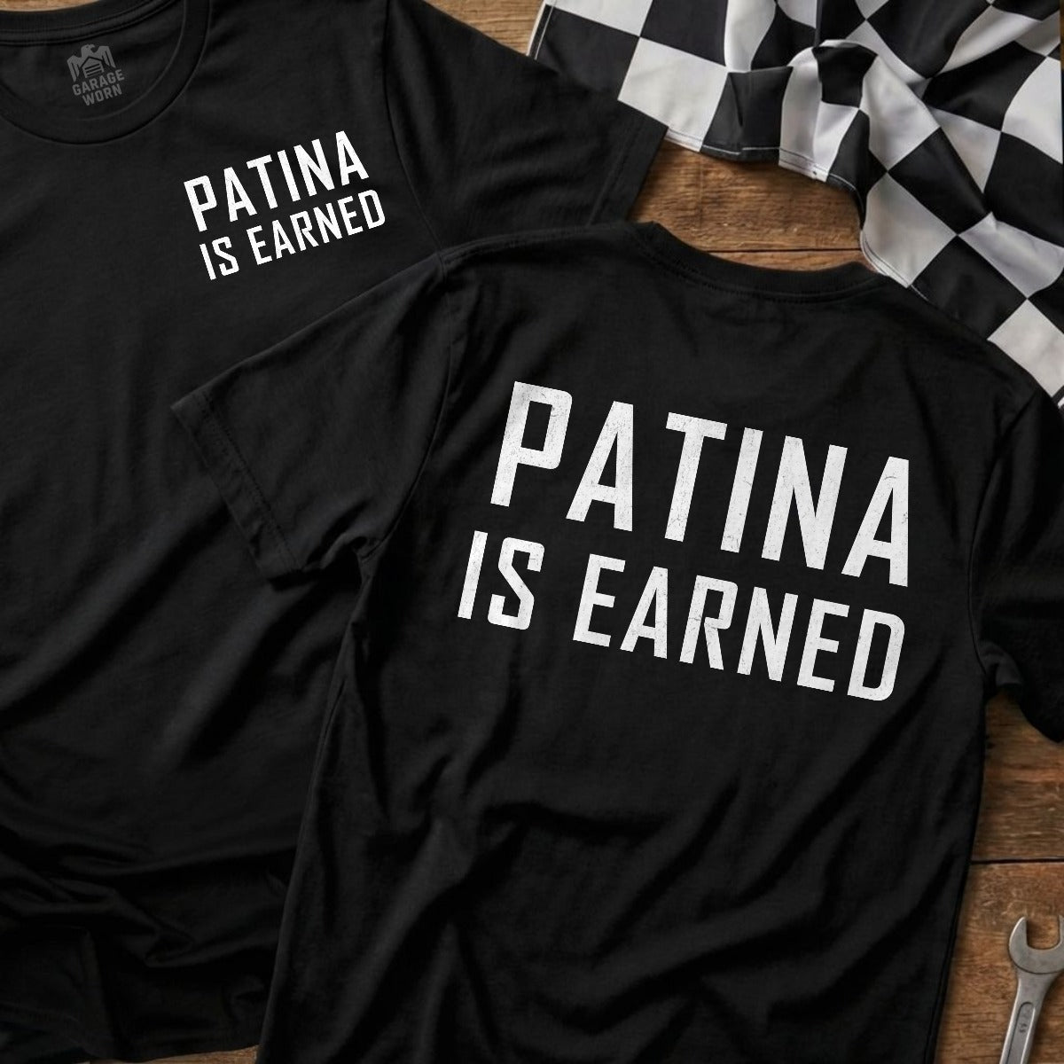 Black | Front & Back