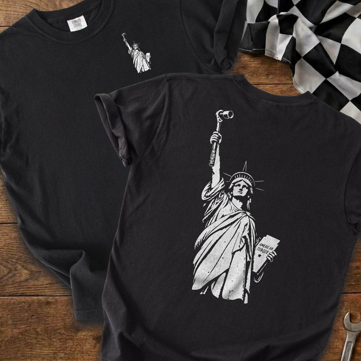 Black | Front & Back