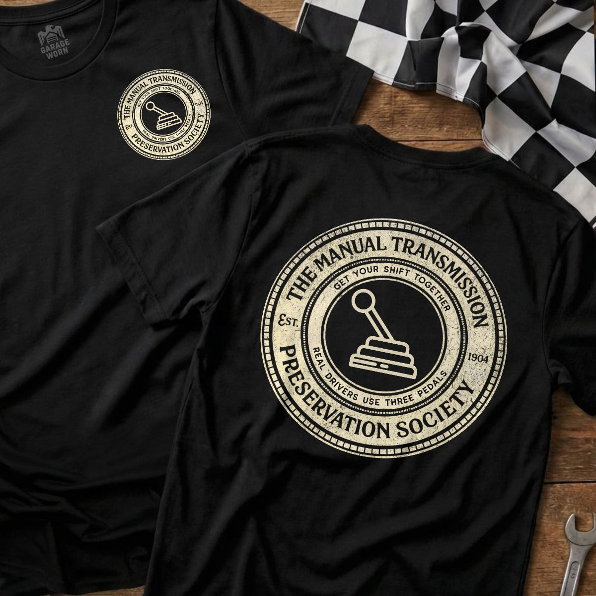 Black | Front & Back