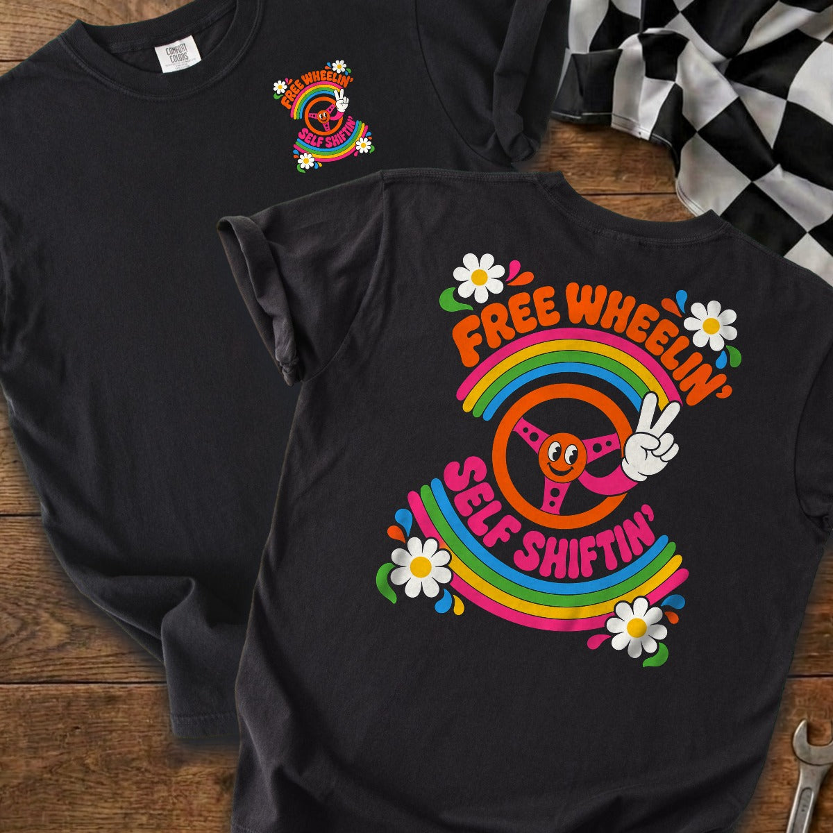 Black | Front & Back