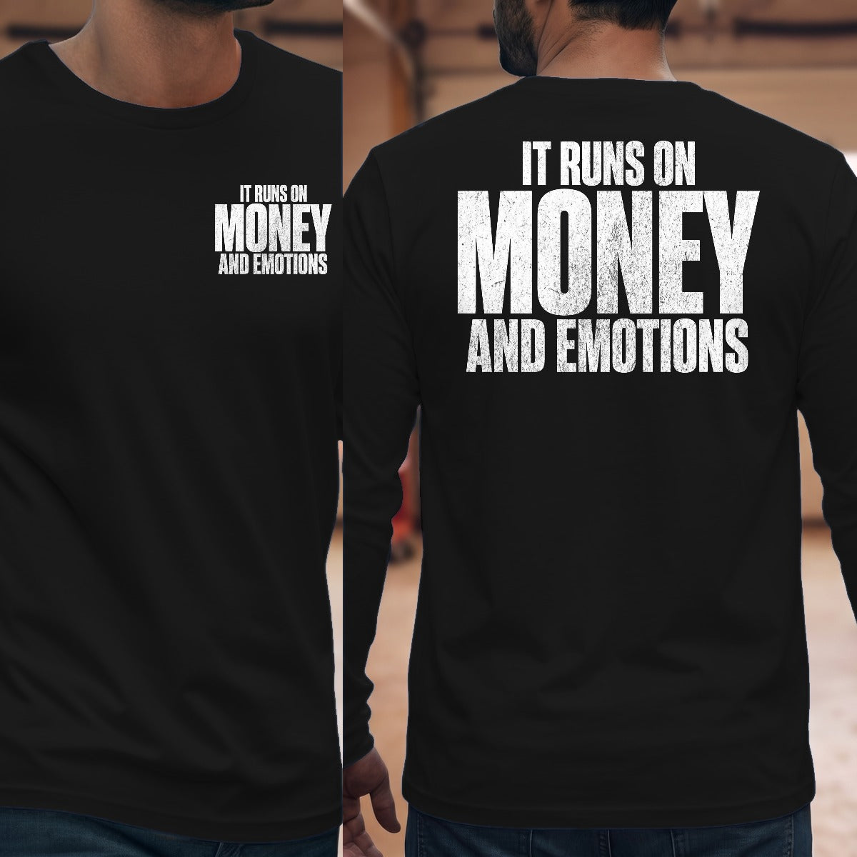 Black | Front & Back