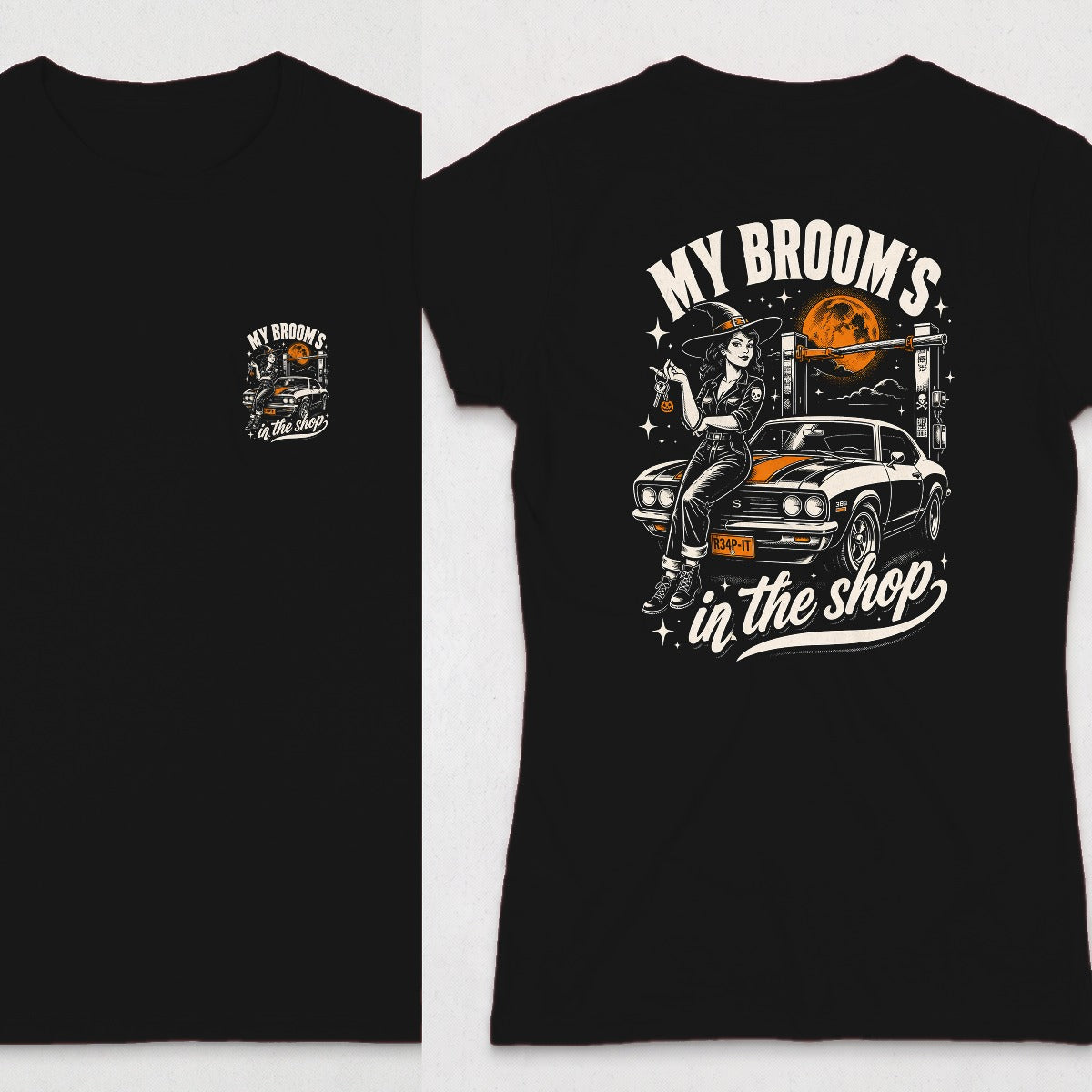 Black | Front & Back