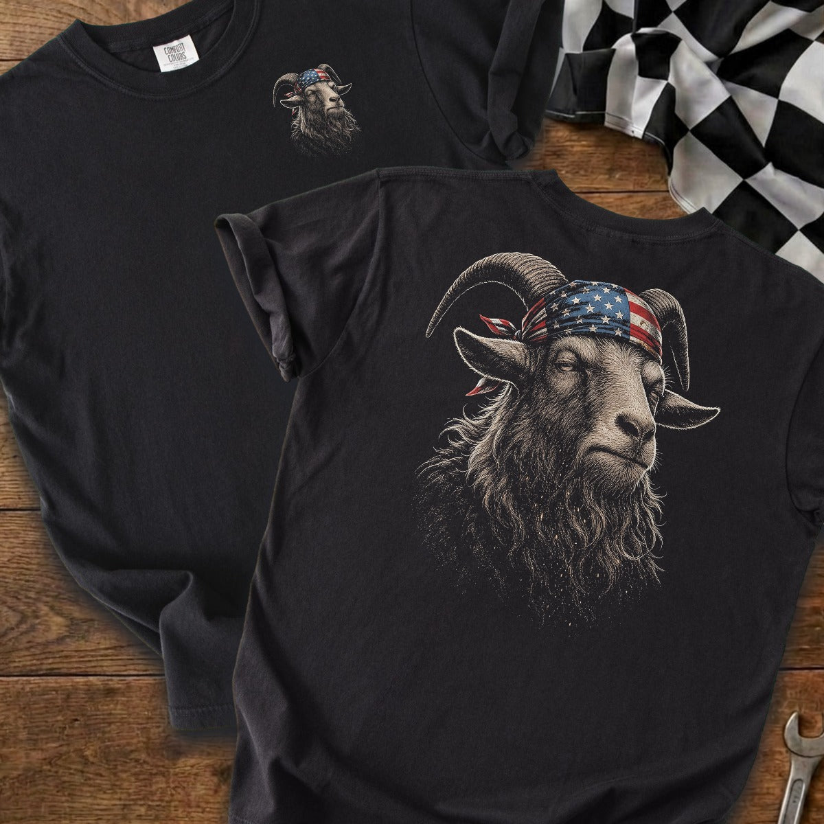 Black | Front & Back