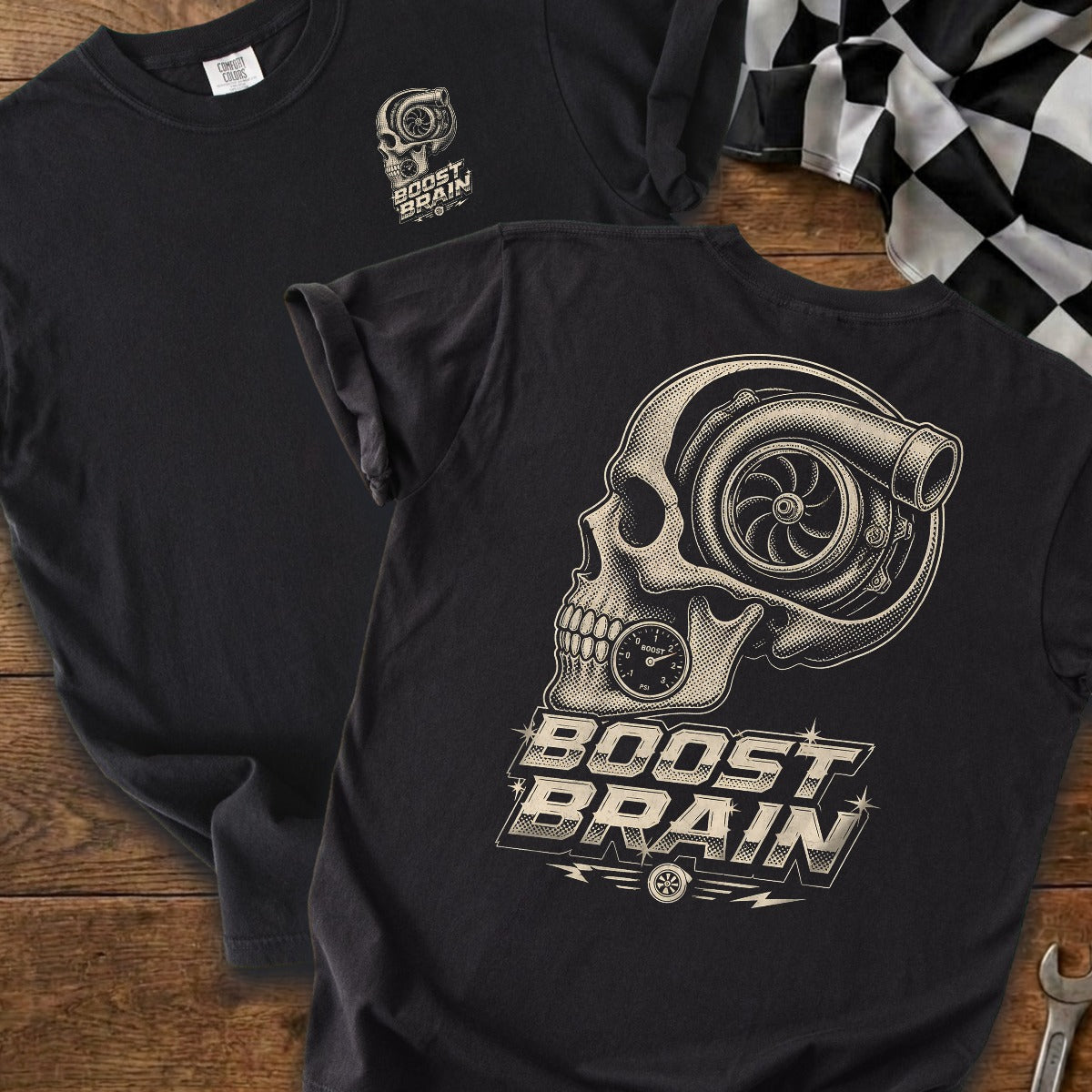Black | Front & Back