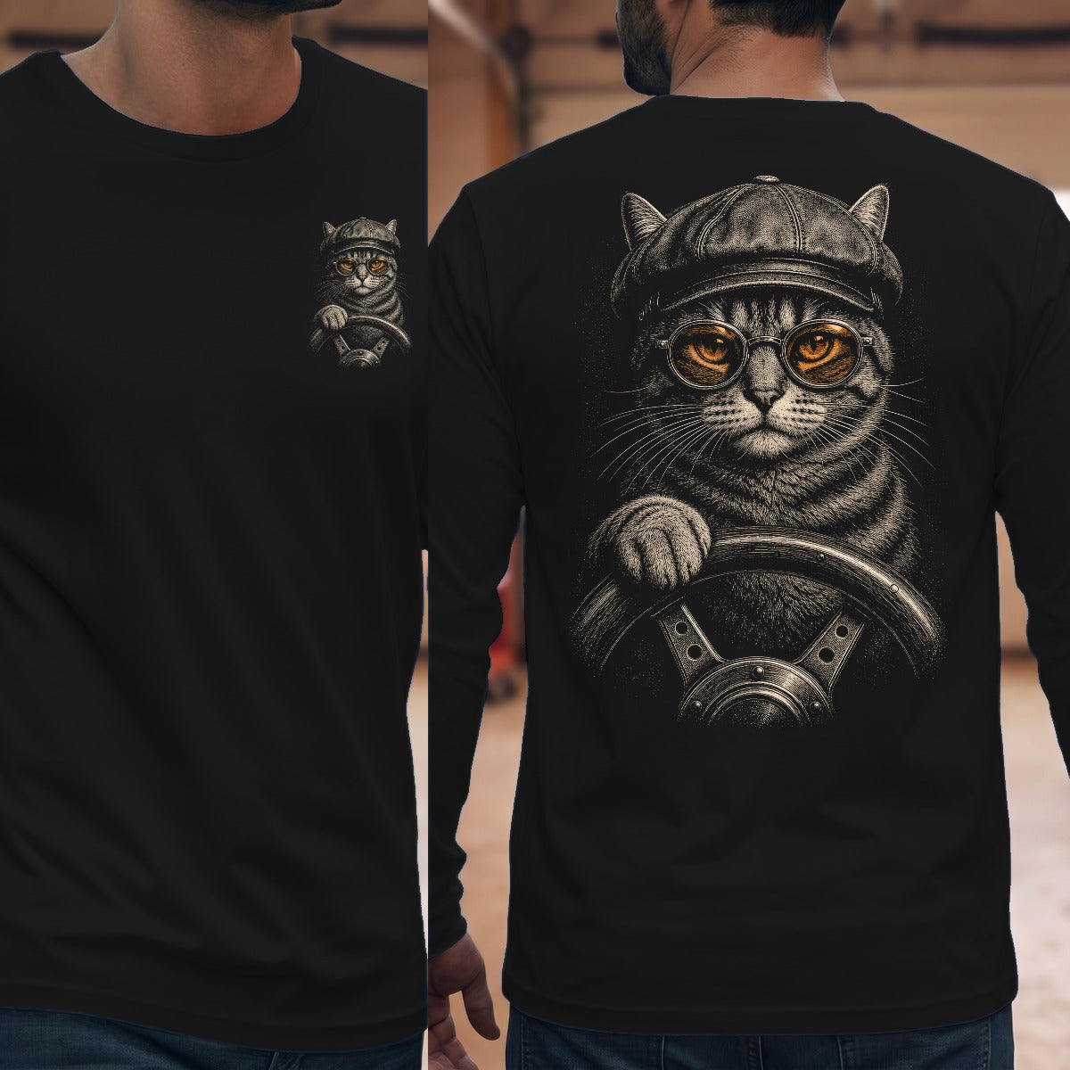 Black | Front & Back