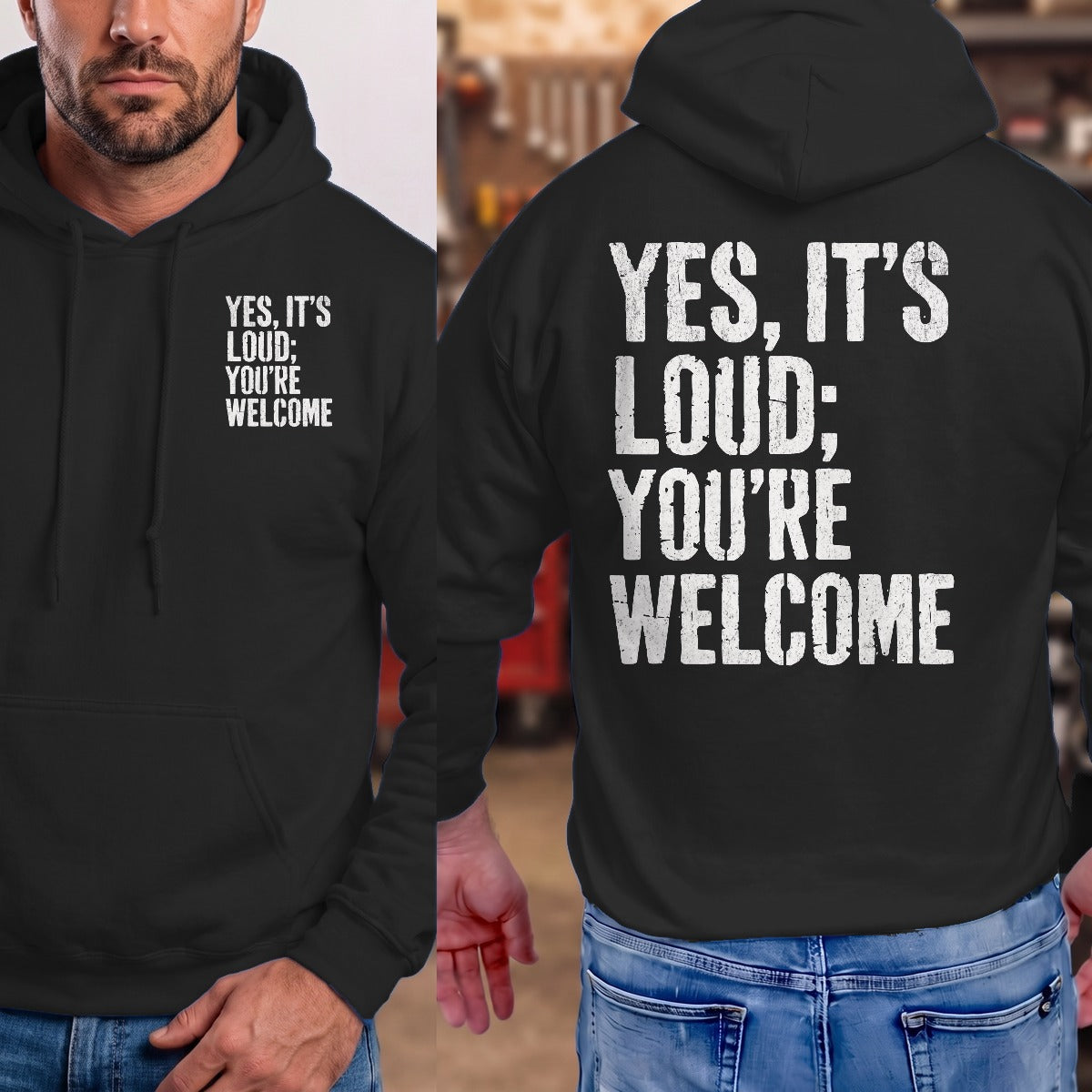 Black | Front & Back