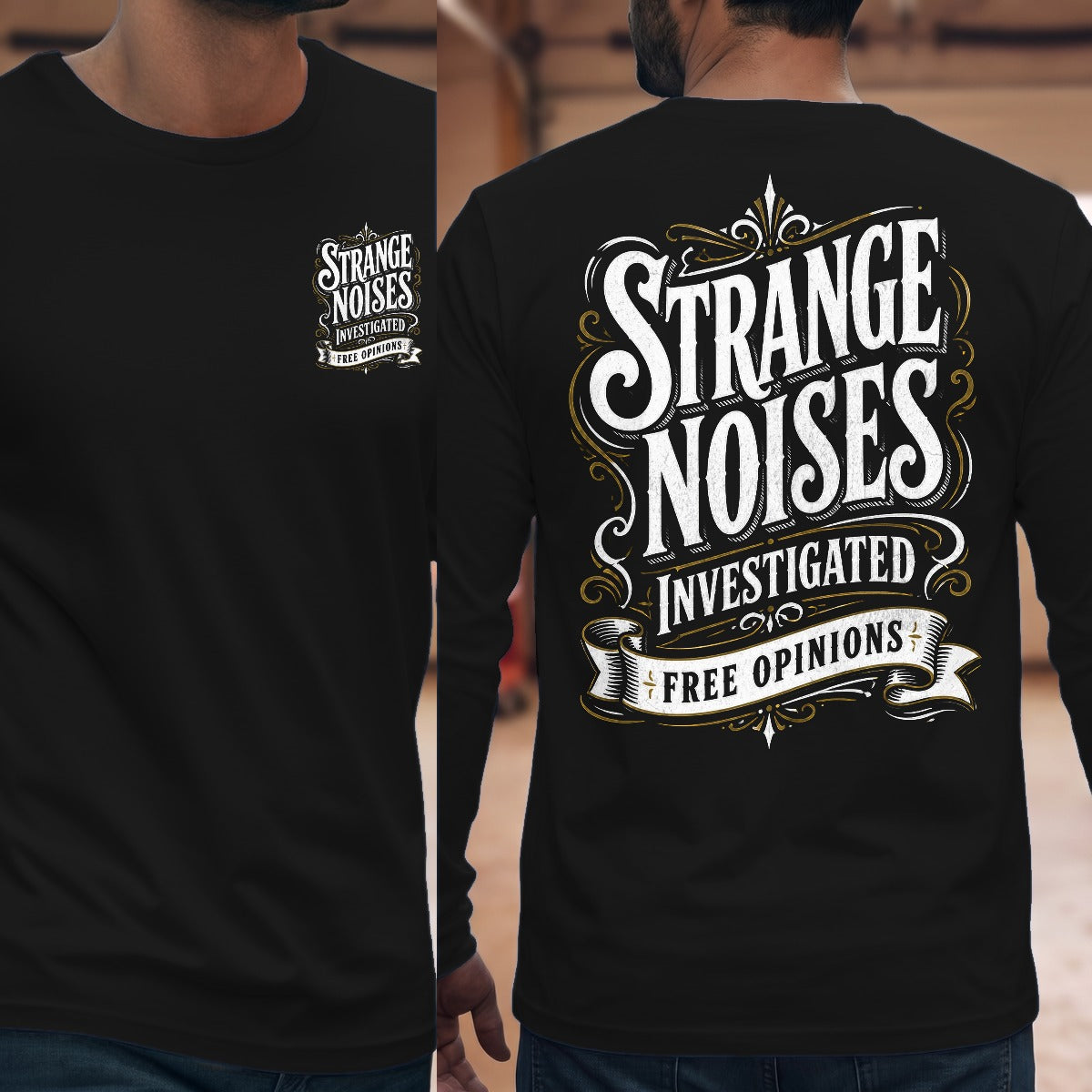 Black | Front & Back