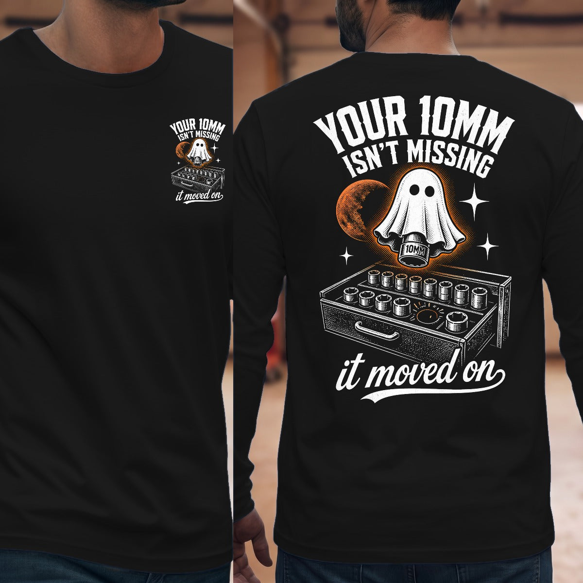 Black | Front & Back