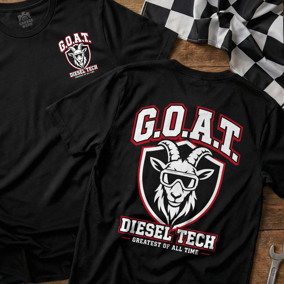 Black | Front & Back
