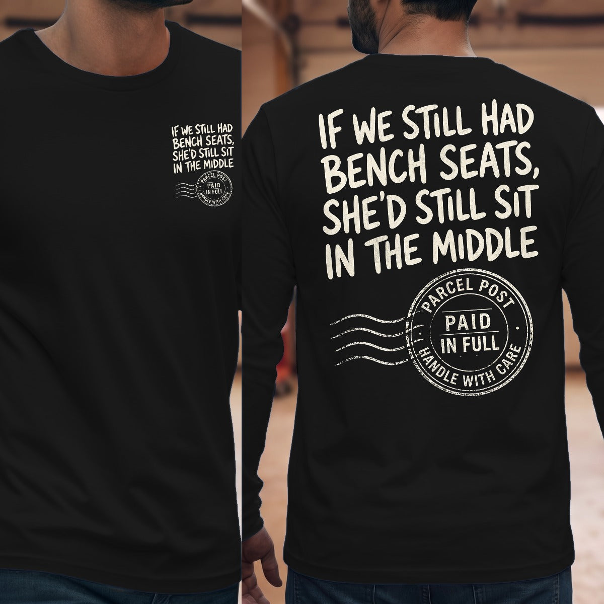 Black | Front & Back