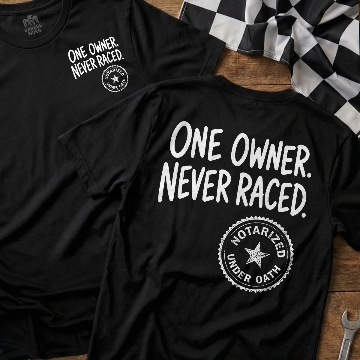 Black | Front & Back