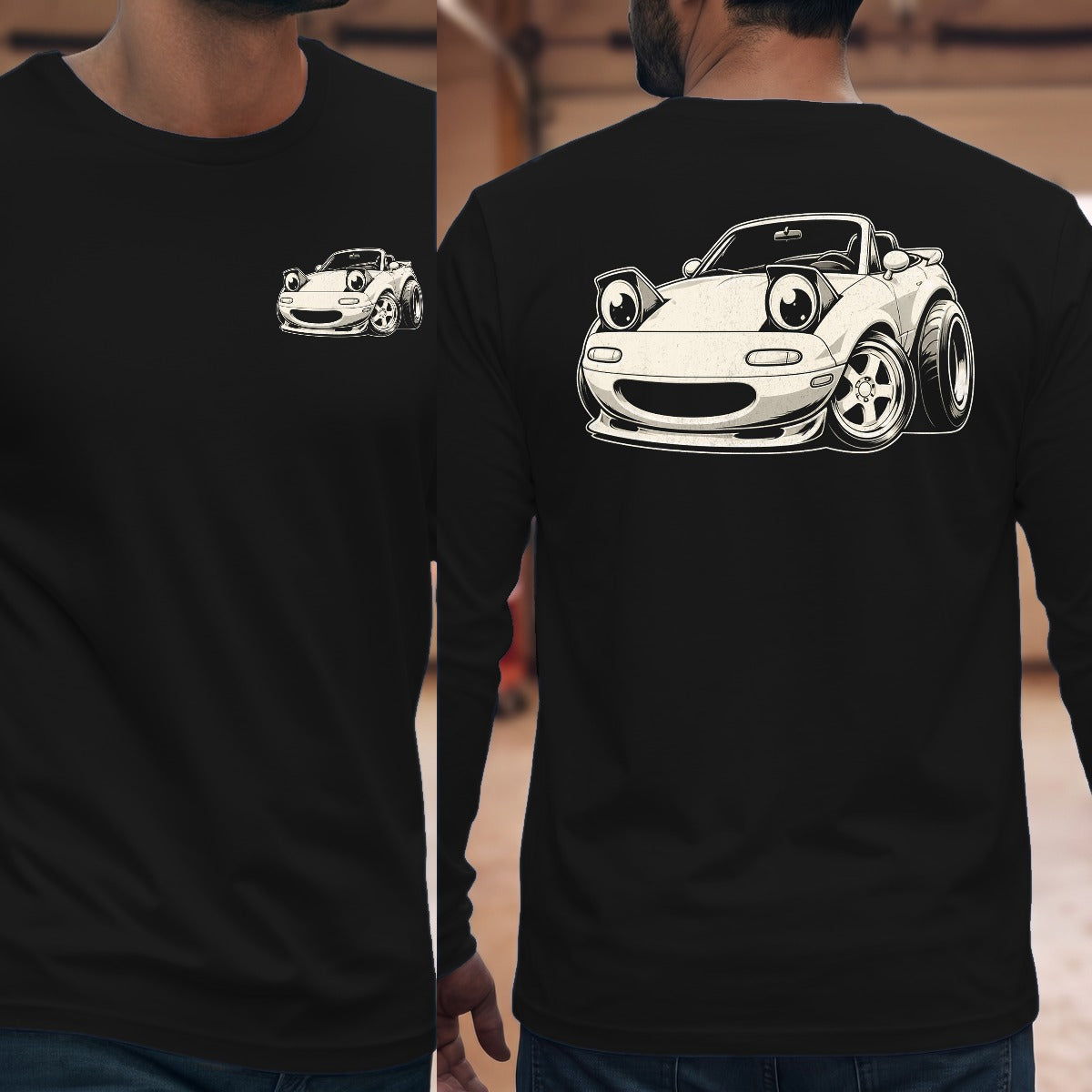 Black | Front & Back