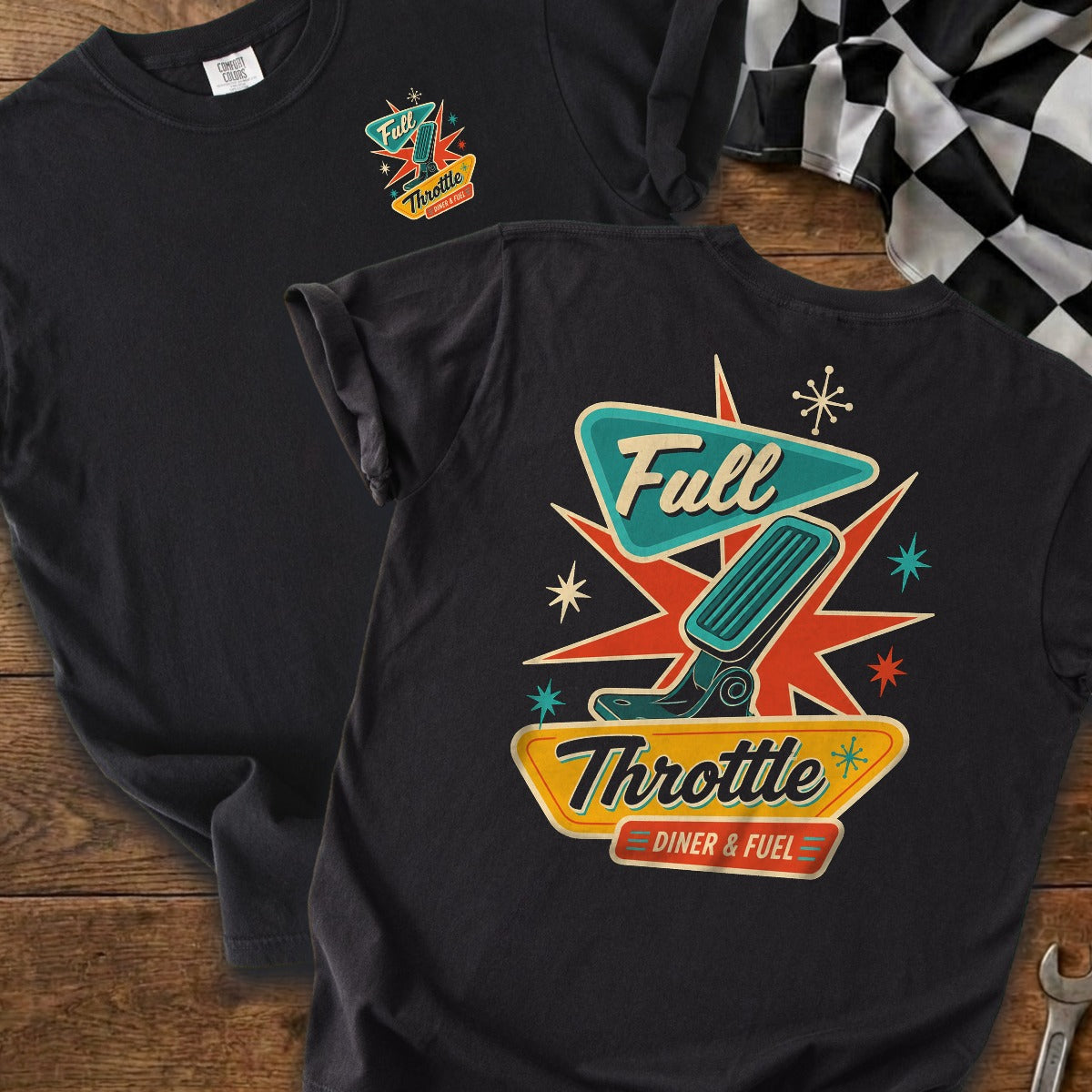 Black | Front & Back