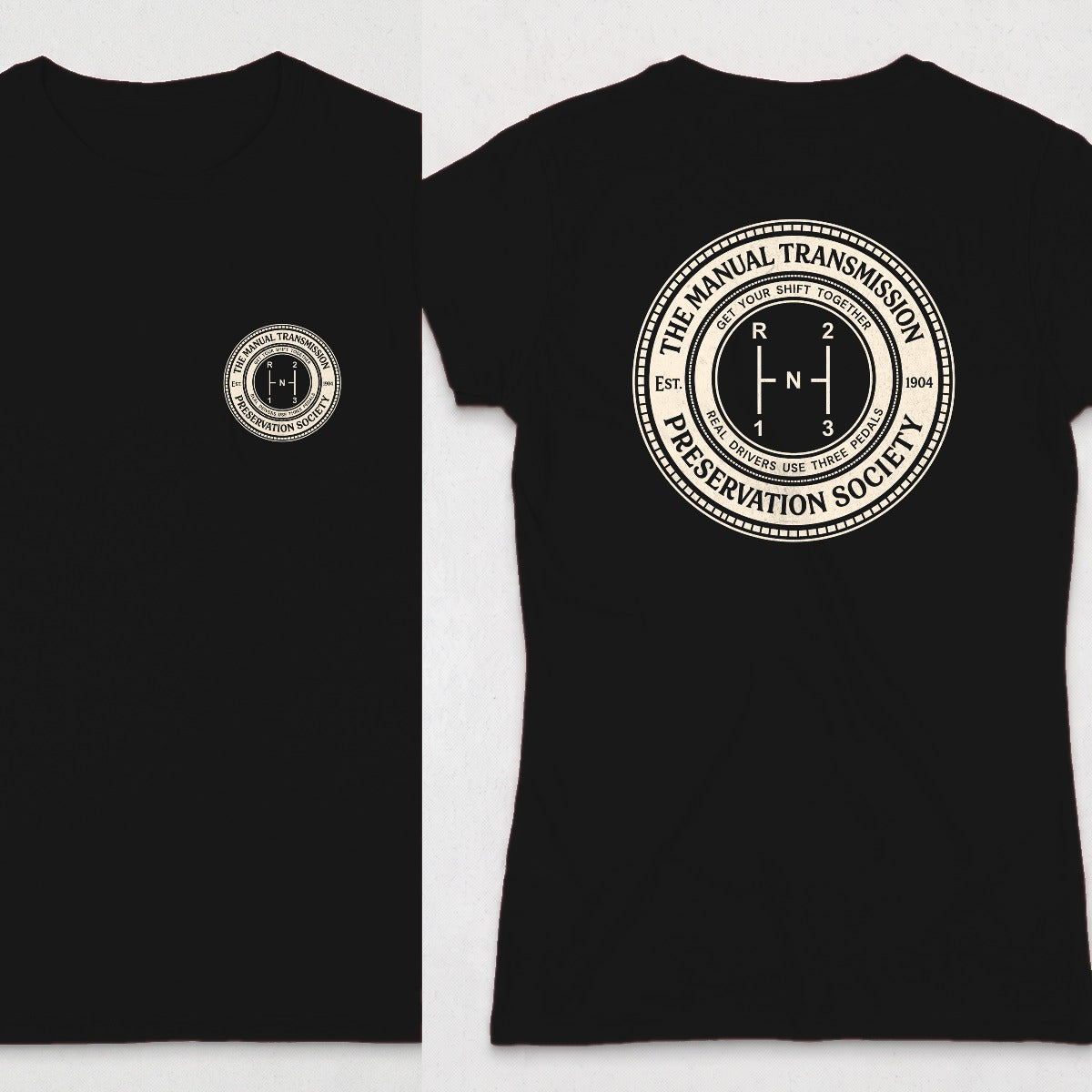 Black | Front & Back