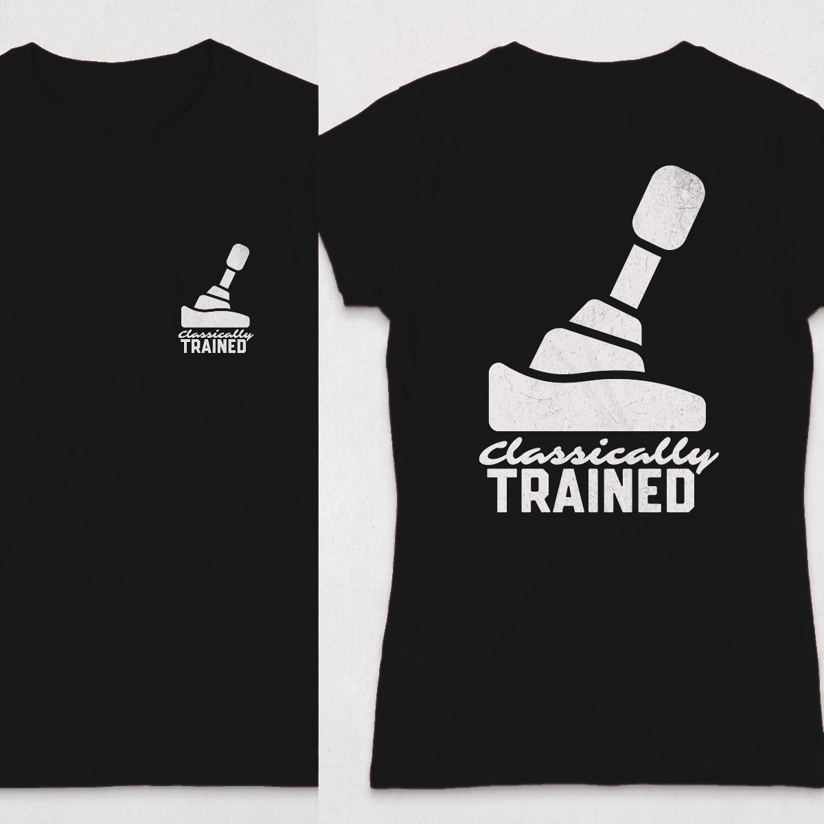 Black | Left Chest + Back