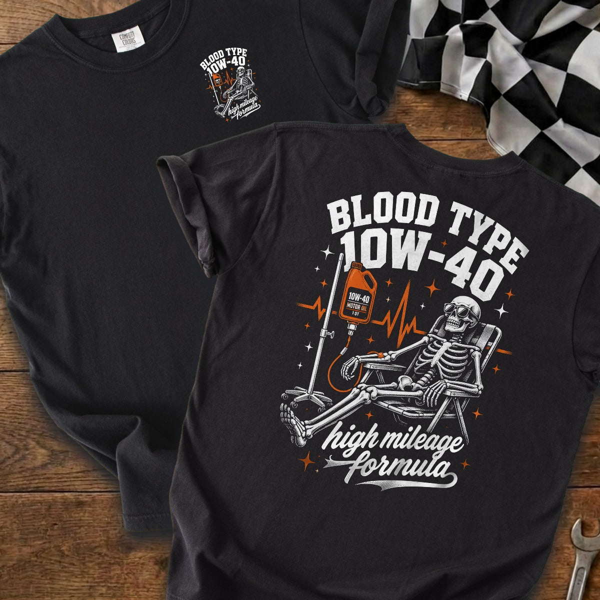 Black | Front & Back