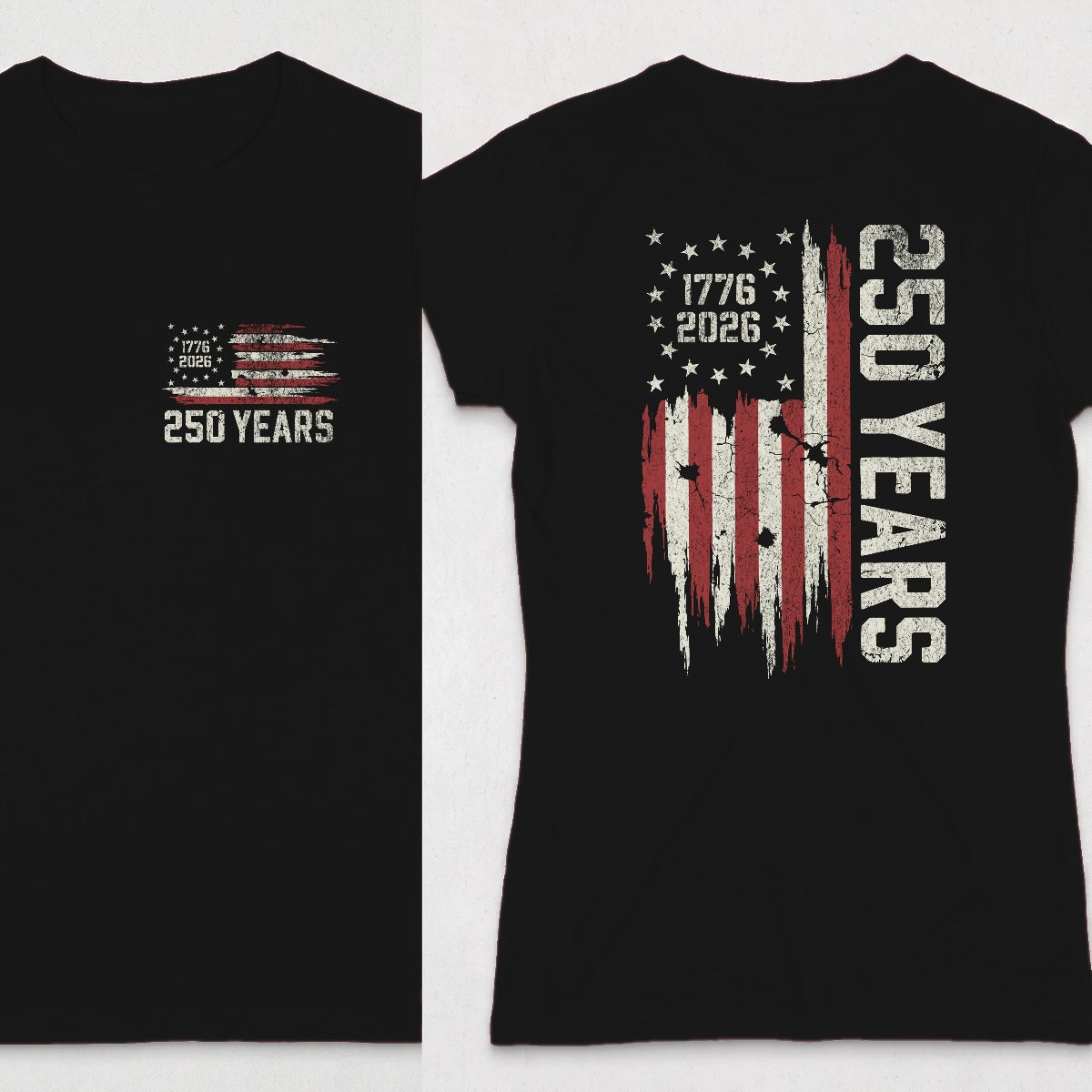 Black | Front & Back