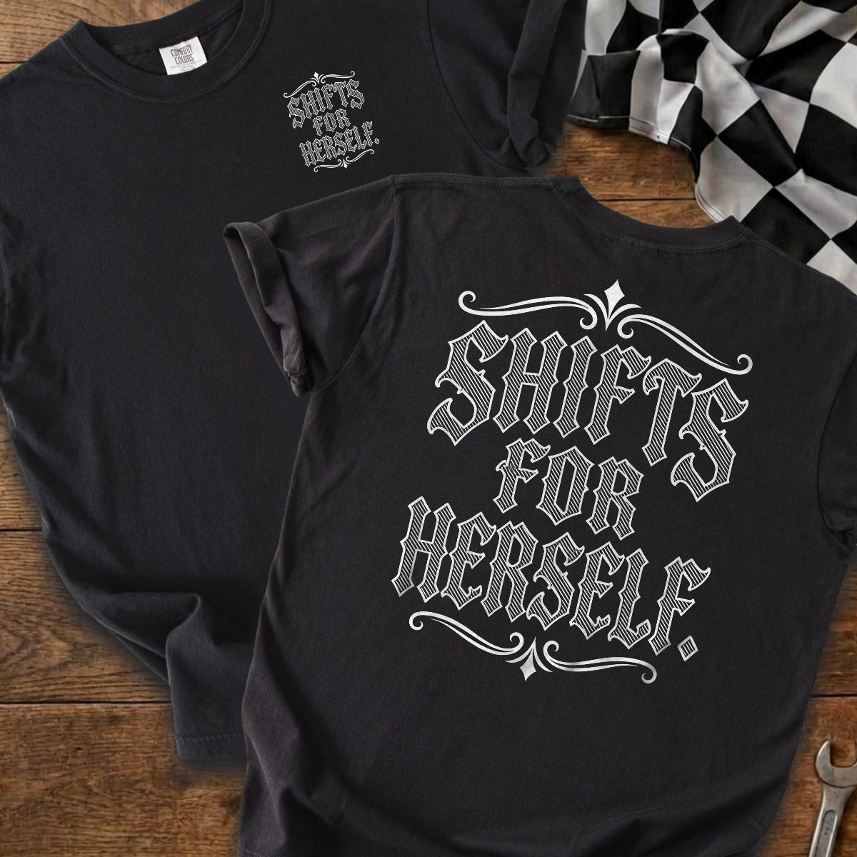 Black | Front & Back