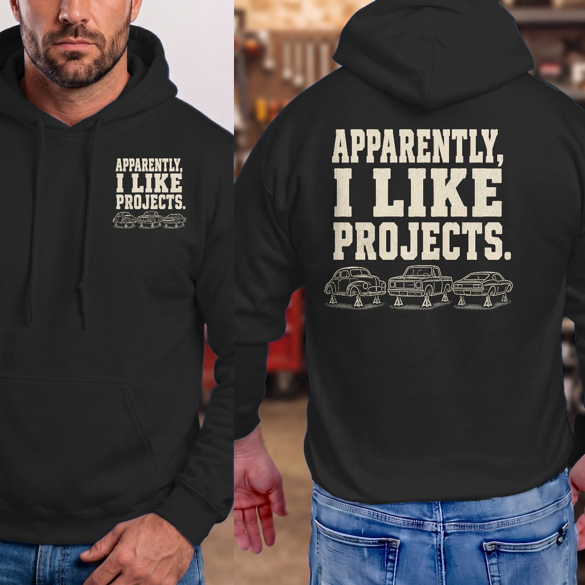 Black | Front & Back
