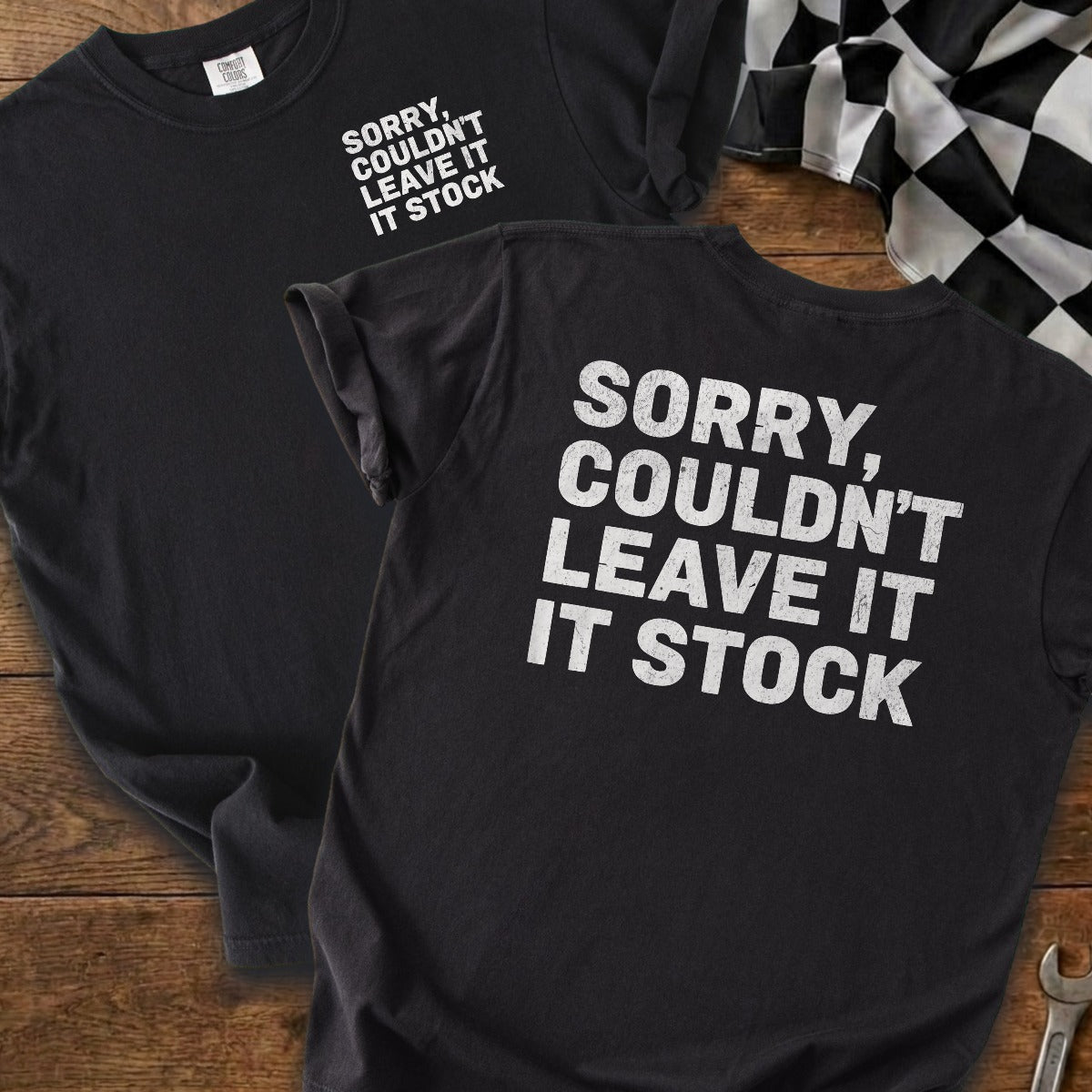 Black | Front & Back