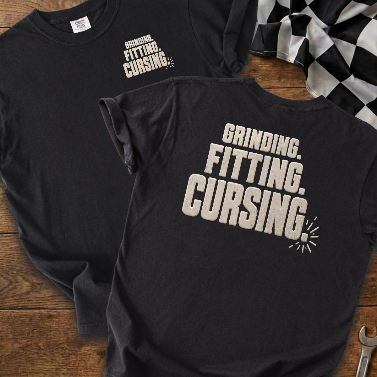 Black | Front & Back