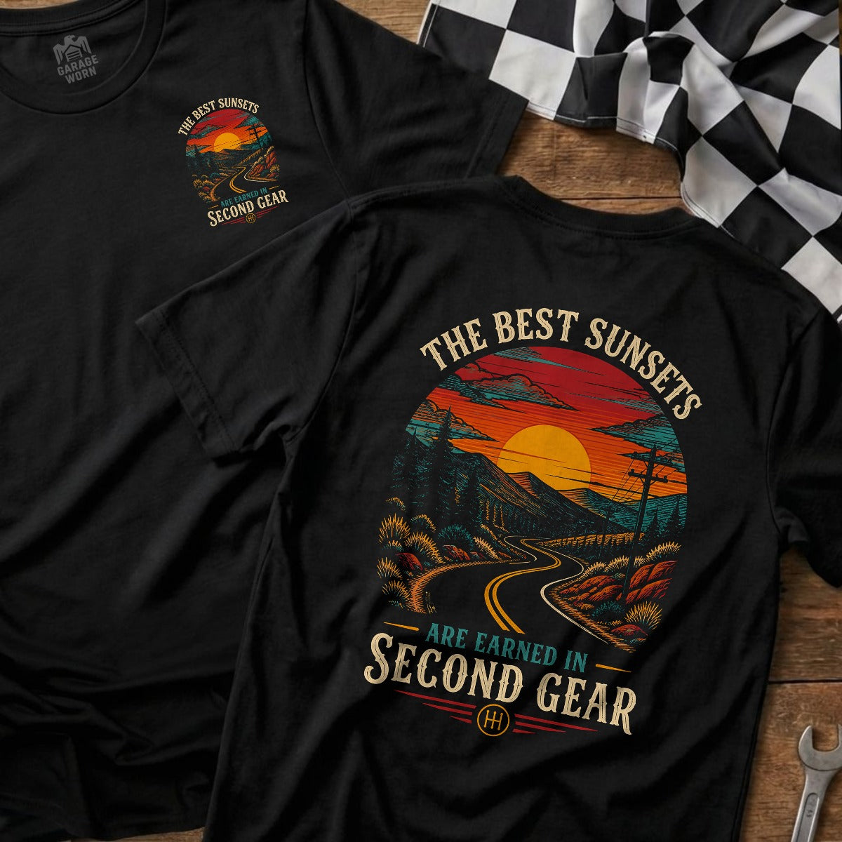 Black | Front & Back