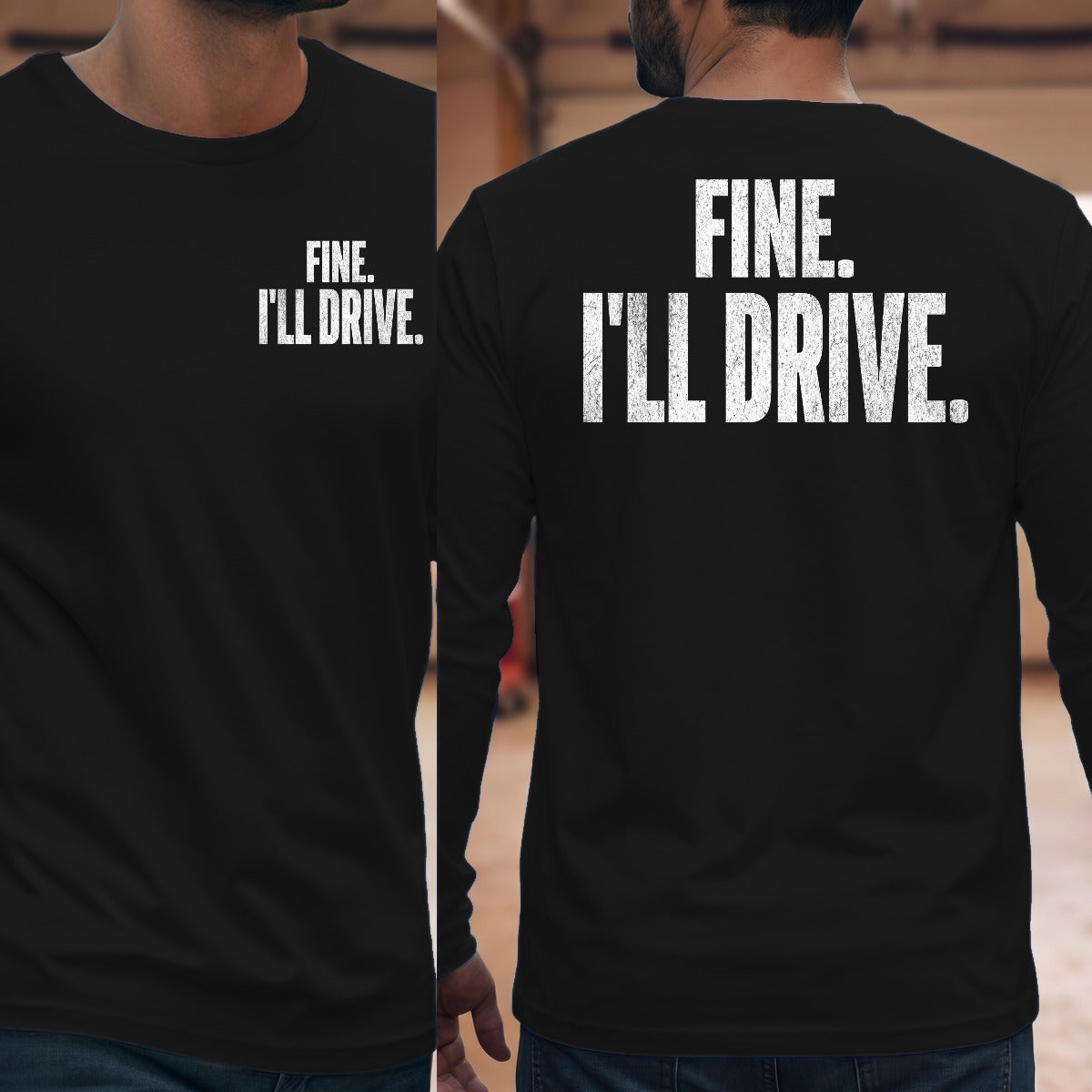 Black | Front & Back