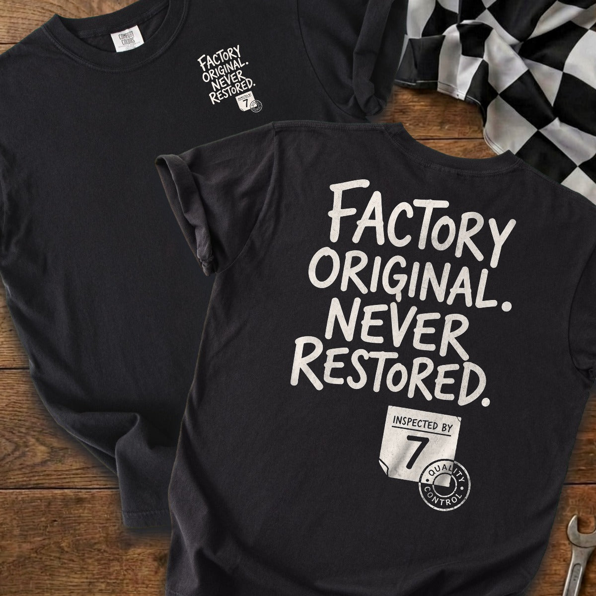 Black | Front & Back