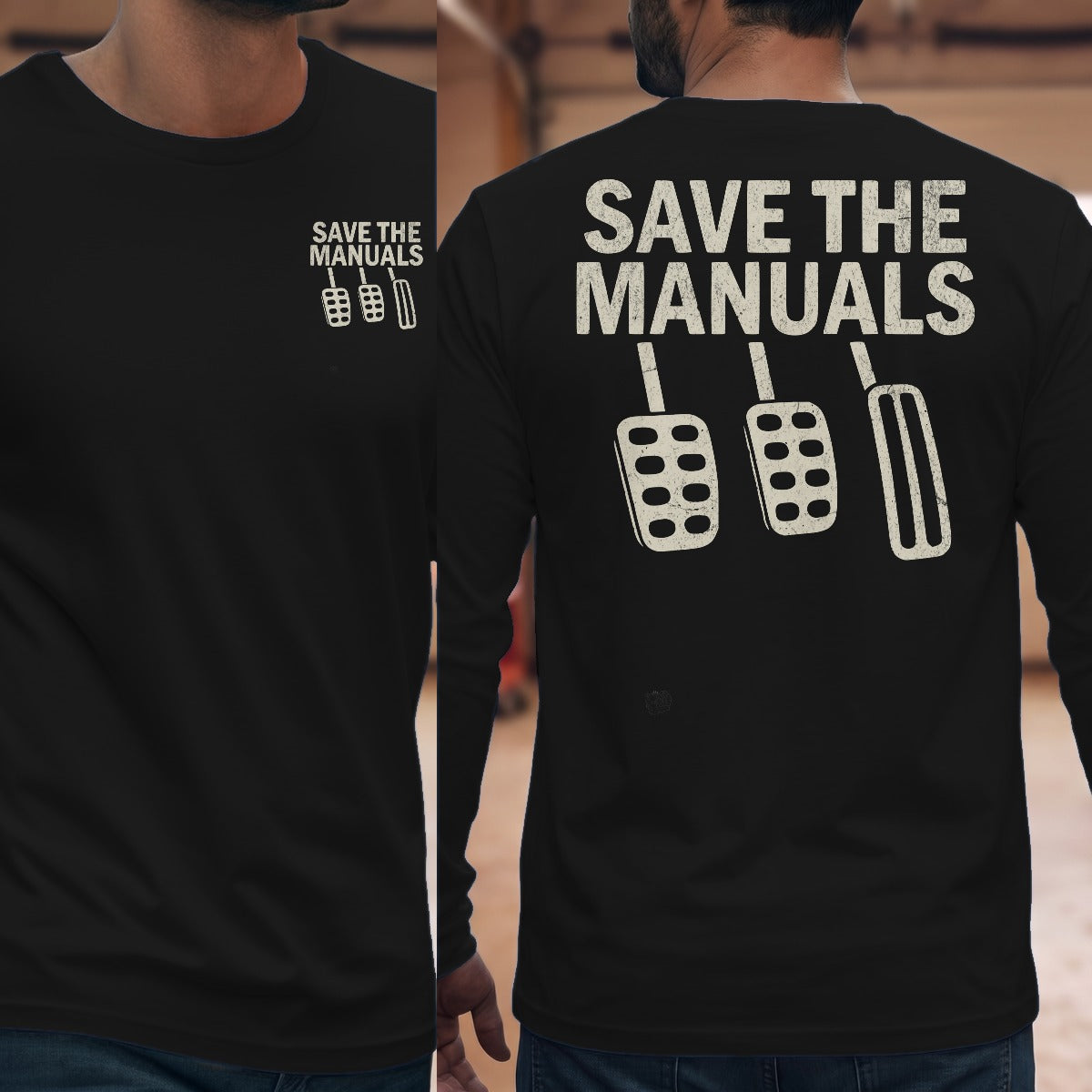 Black | Front & Back