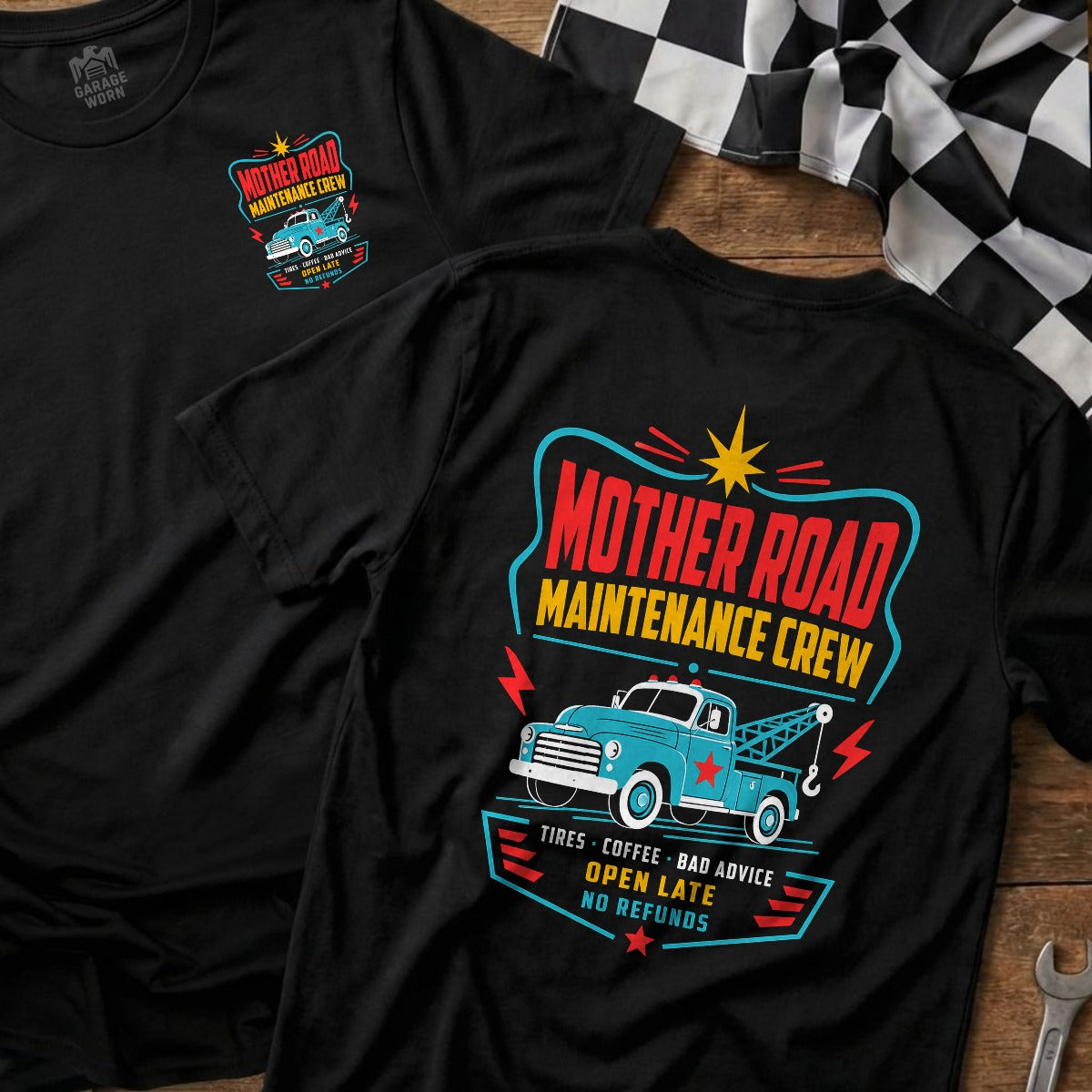 Black | Front & Back