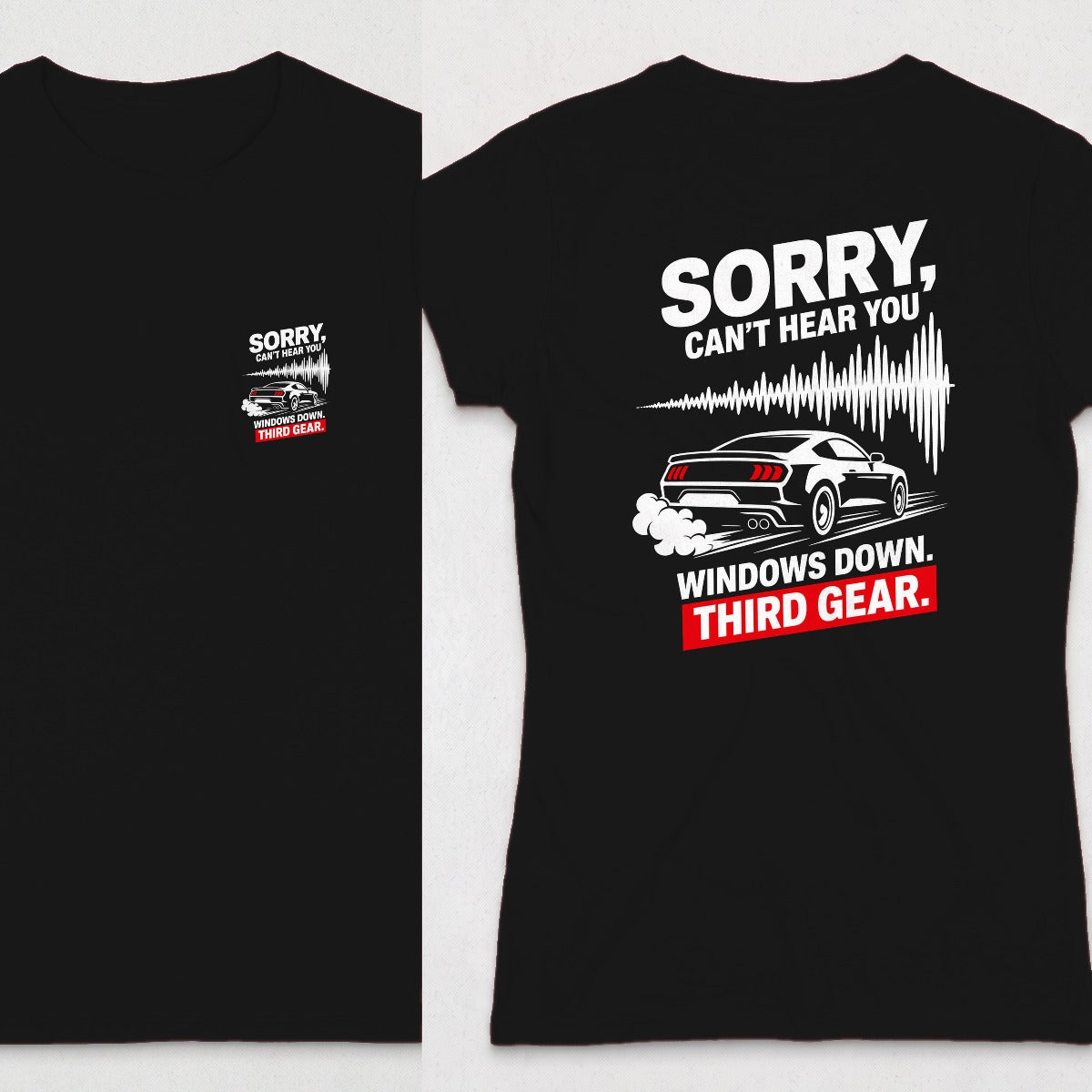 Black | Front & Back