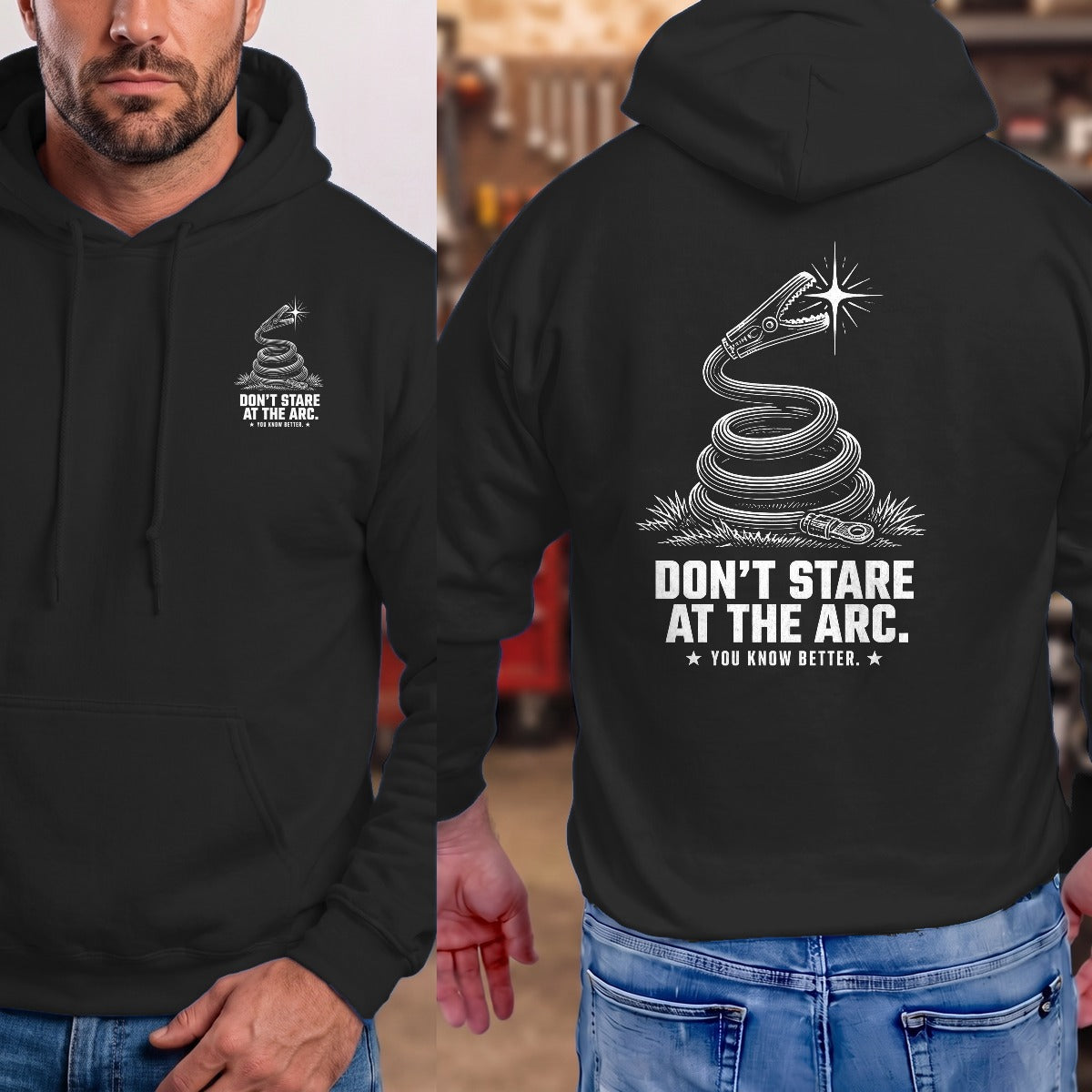 Black | Front & Back