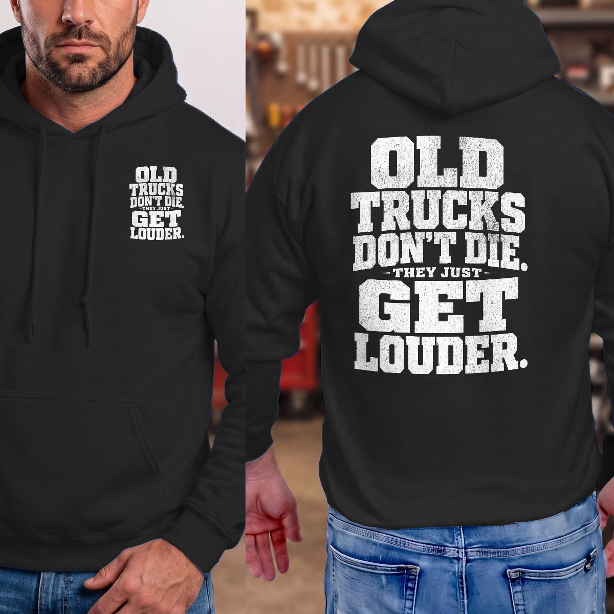 Black | Front & Back