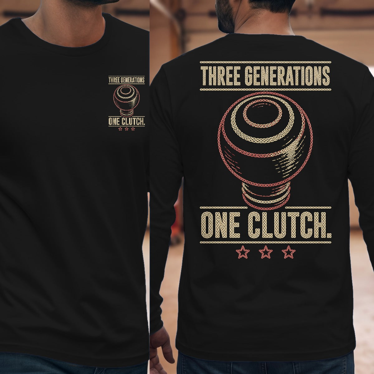 Black | Front & Back