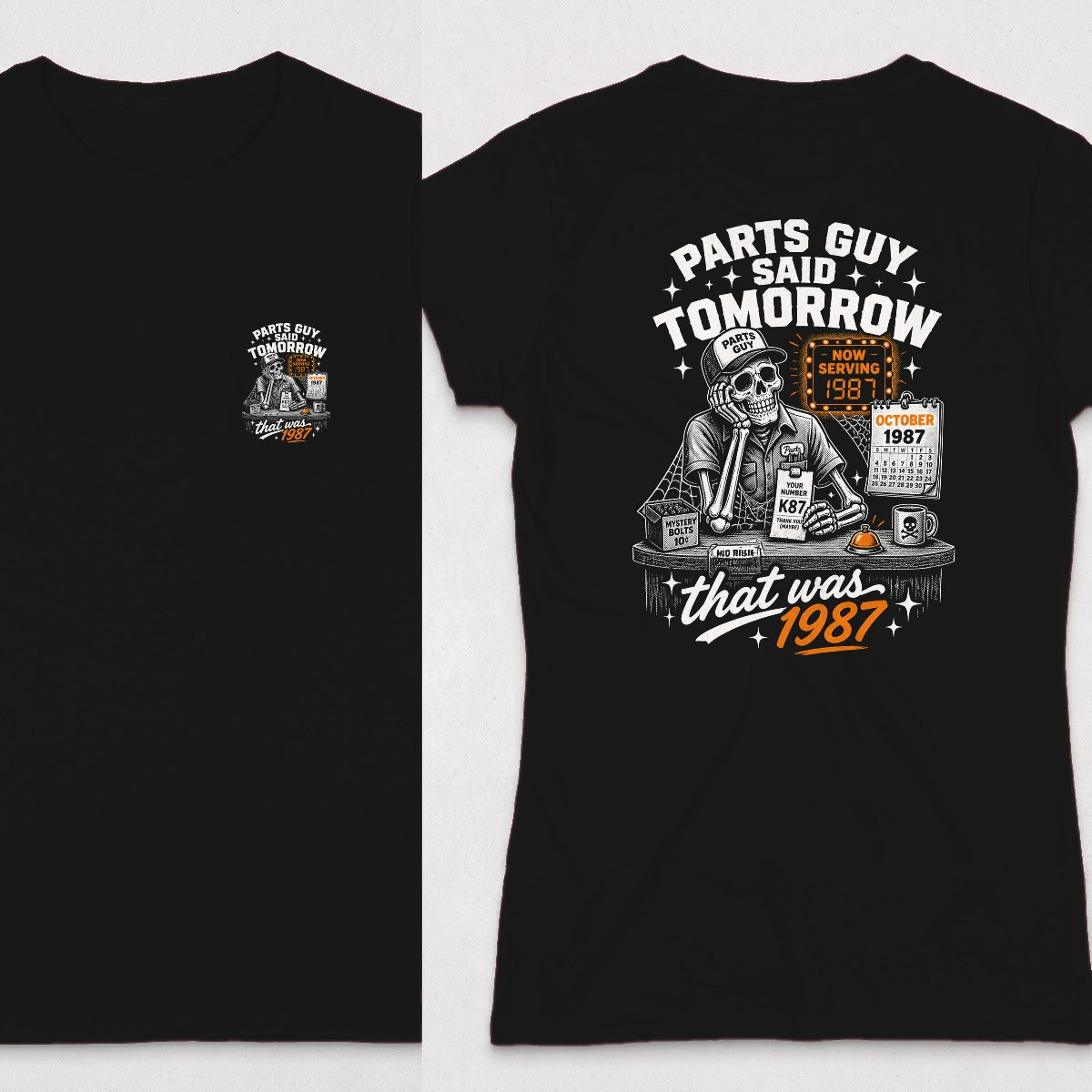 Black | Front & Back