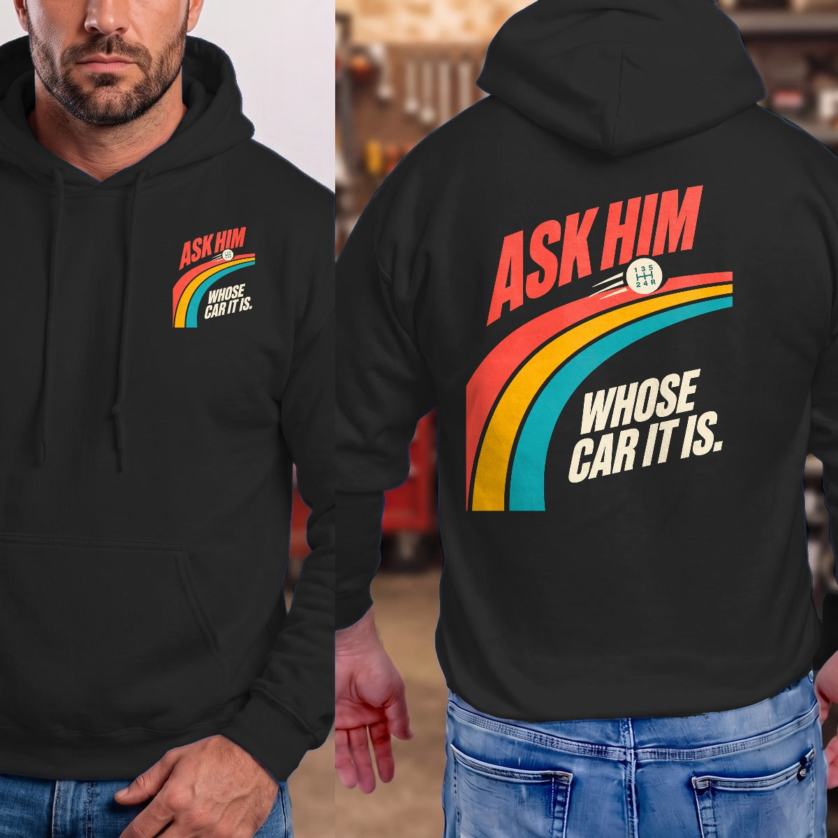 Black | Front & Back