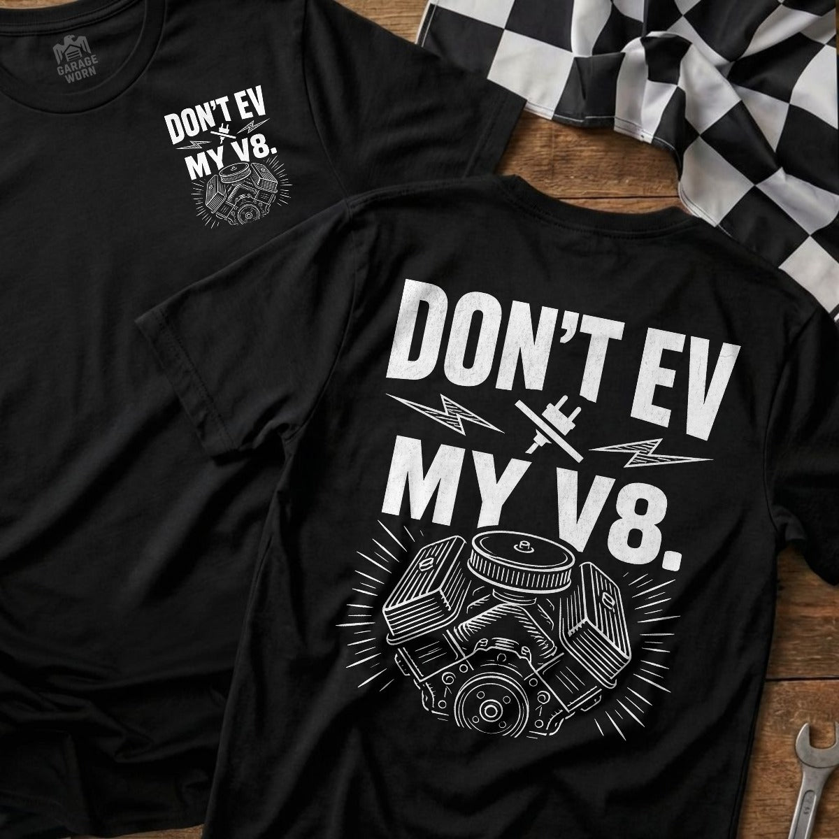 Black | Front & Back