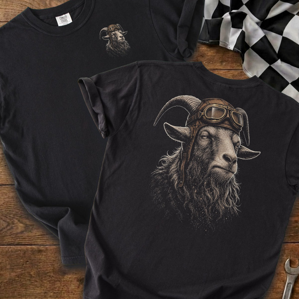 Black | Front & Back